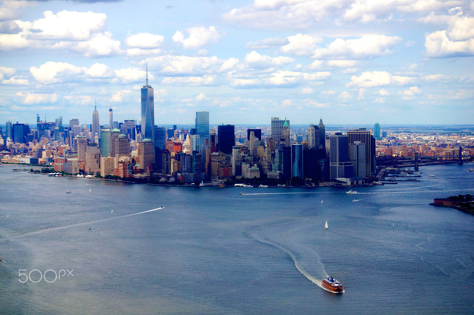 Sony E 55-210mm F4.5-6.3 OSS sample photo. New york skyline photography