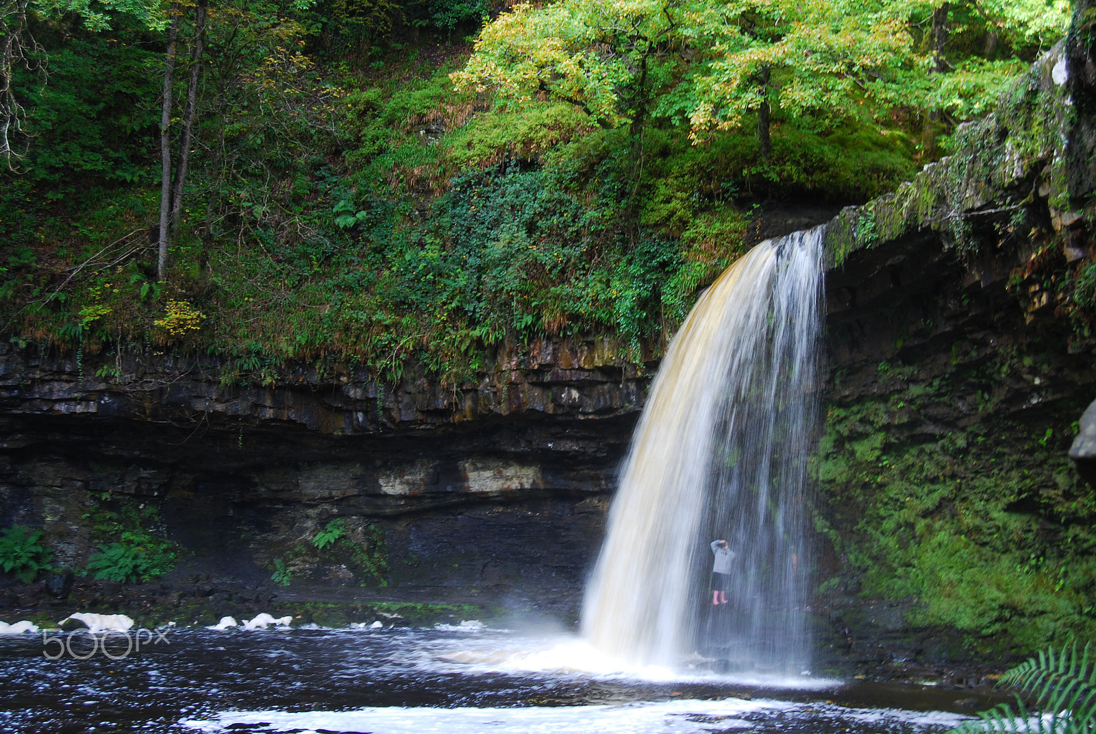 Nikon D40X sample photo. Waterfall photography
