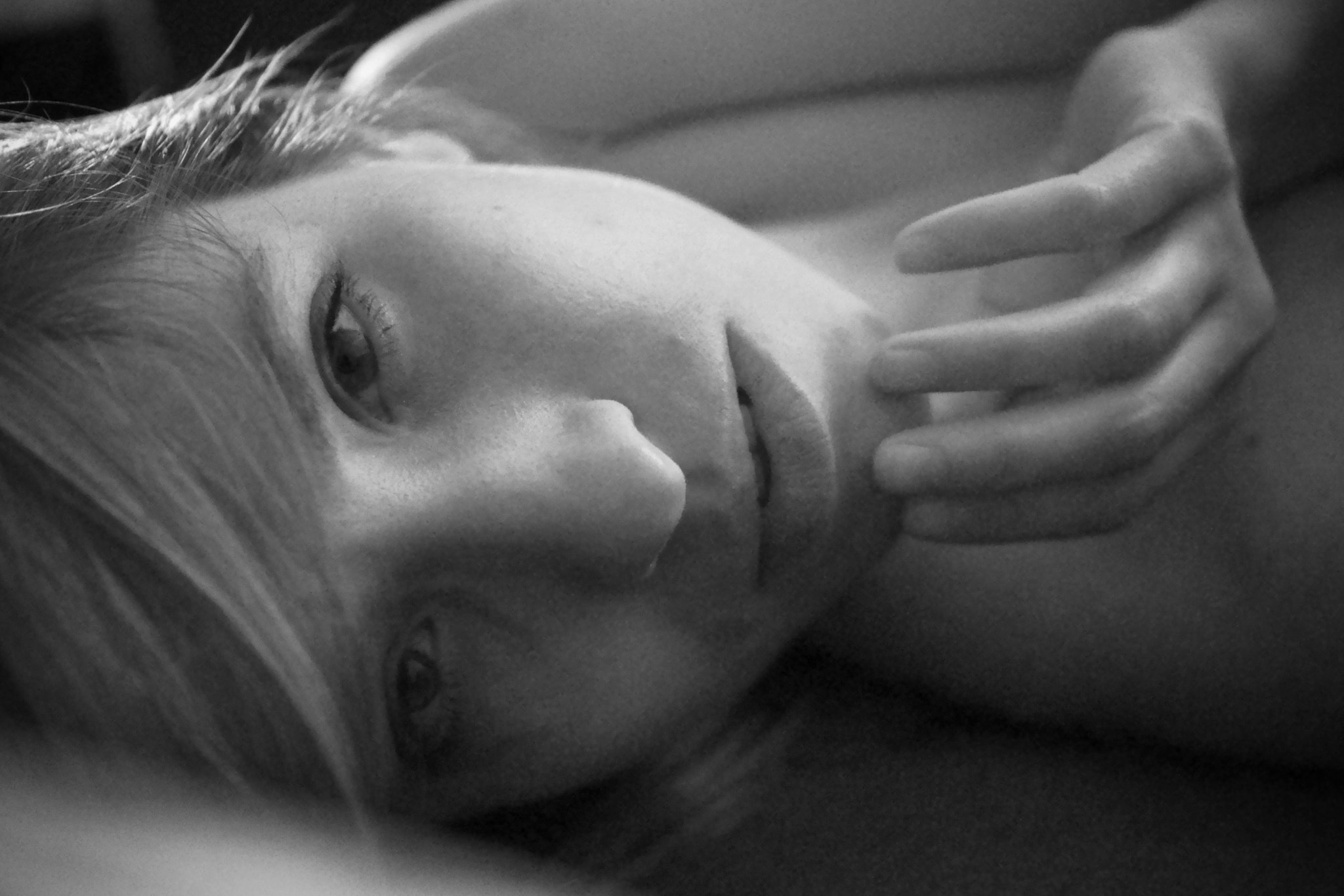 Sony ILCA-77M2 + Sony DT 35mm F1.8 SAM sample photo. Sensual b&w photography