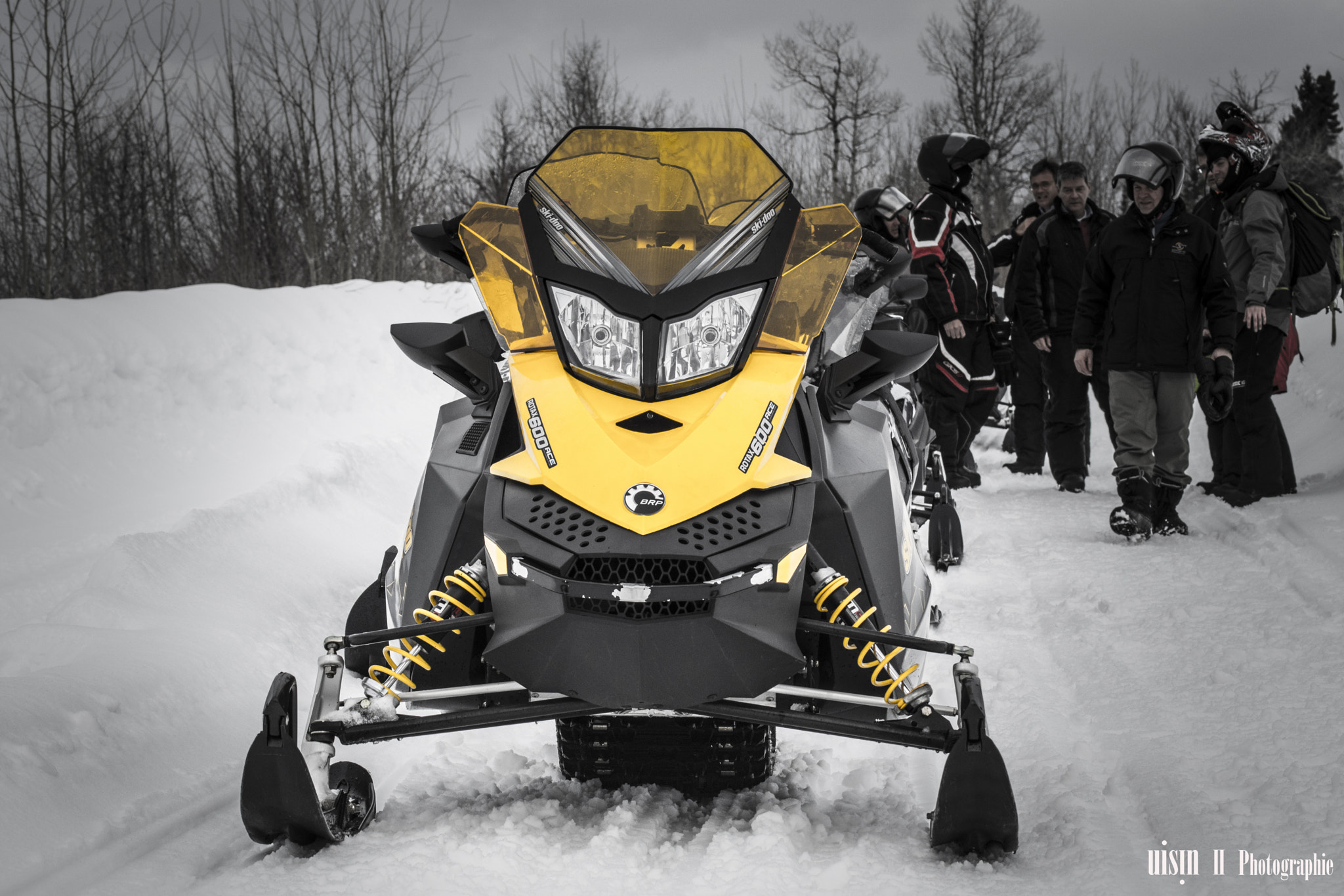 Sony 75-300mm F4.5-5.6 sample photo. Bombardier skidoo photography
