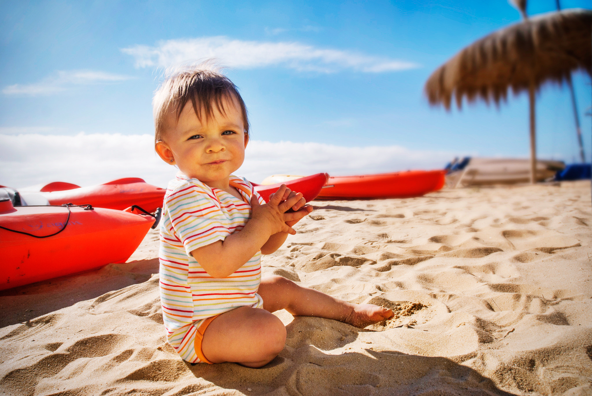 Nikon AF-S Nikkor 17-35mm F2.8D ED-IF sample photo. Summer in diapers photography