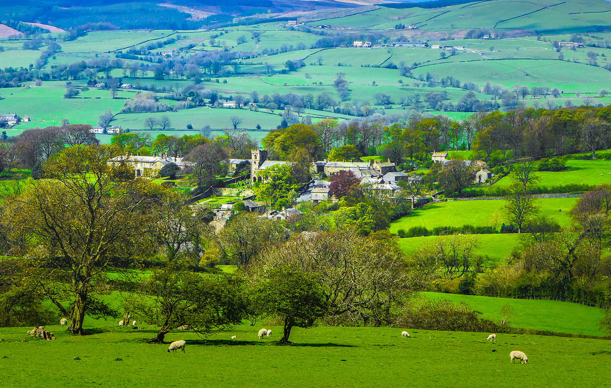 Sony Alpha NEX-7 + 24-70mm F4 ZA OSS sample photo. Lancashire village photography