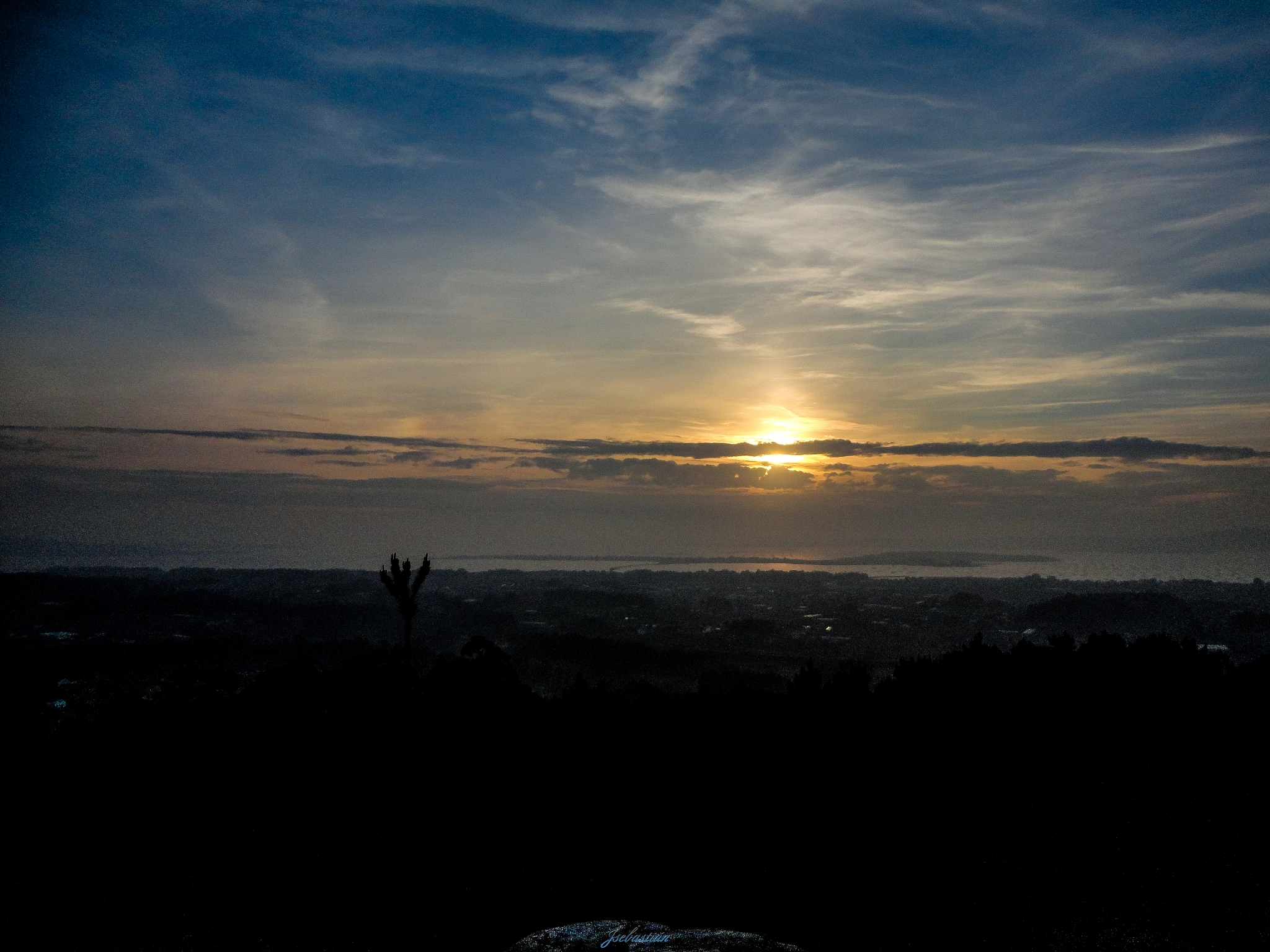 Sony DSC-W580 sample photo. Atardecer monte lobeira (españa-galicia-villagarcia).jpg photography