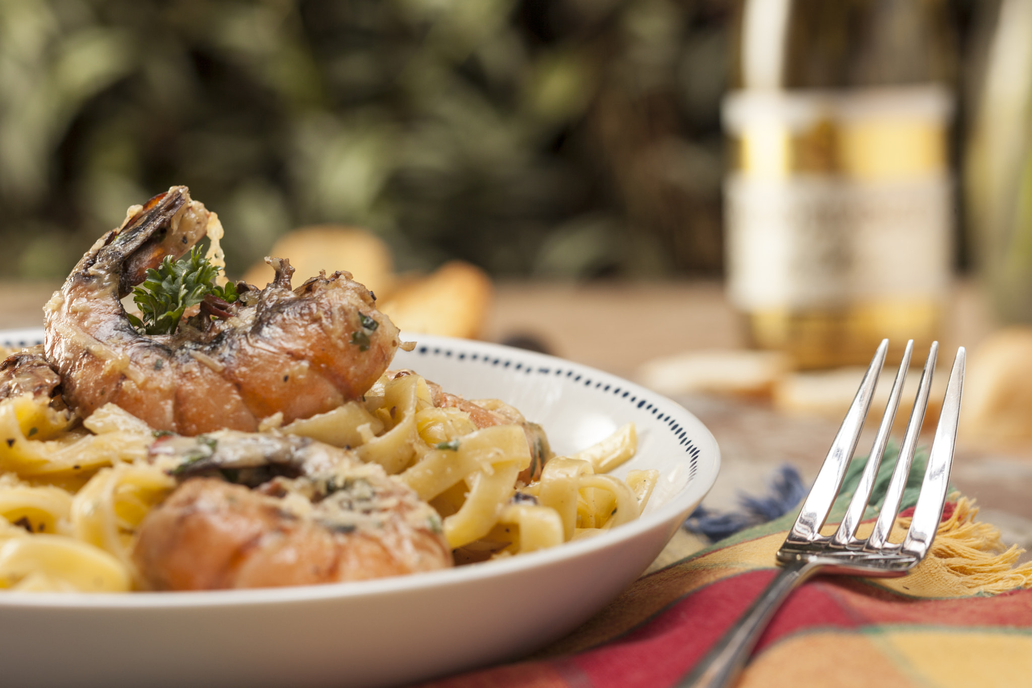 Canon TS-E 90mm F2.8 Tilt-Shift sample photo. Fetuccini langostino photography