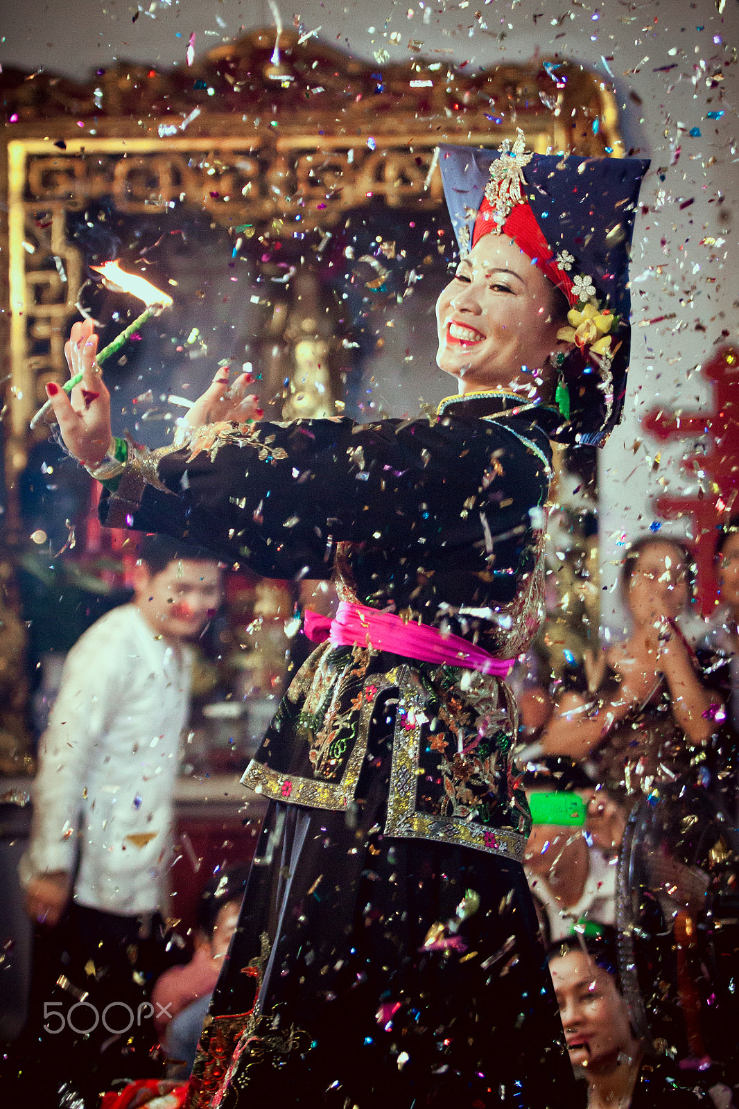 Canon EF 70-200mm F2.8L USM sample photo. Spirit dance to serve mother goddess photography