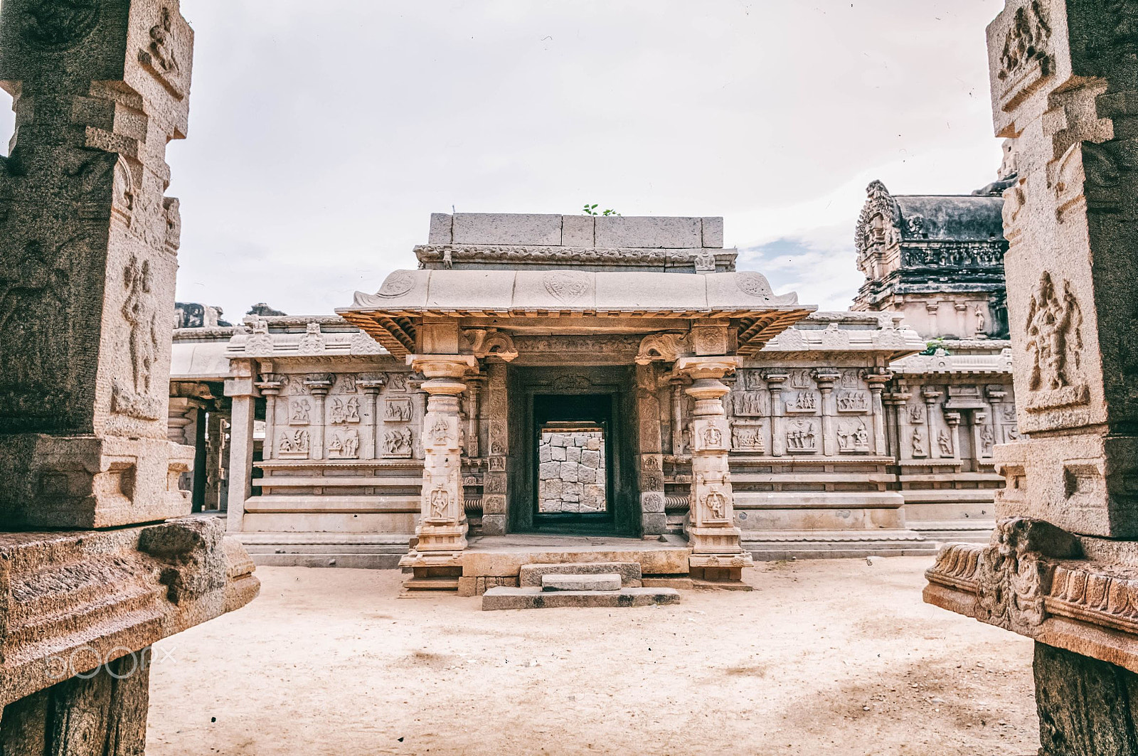 Pentax K-7 sample photo. Hazara rama temple, hampi photography