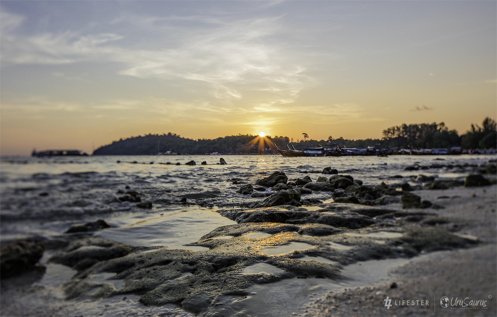 Canon TS-E 24.0mm f/3.5 L II sample photo. Sunset at koh lipe thailand photography