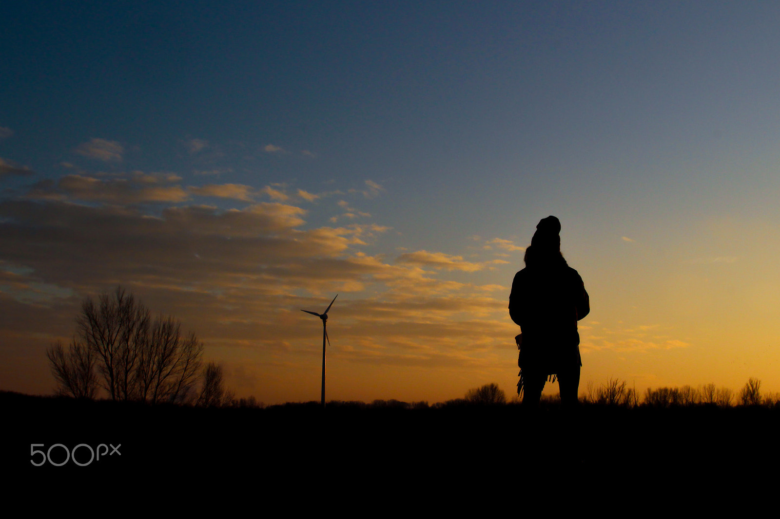 Canon EF 28-105mm f/3.5-4.5 USM sample photo. Superhero silhouette photography