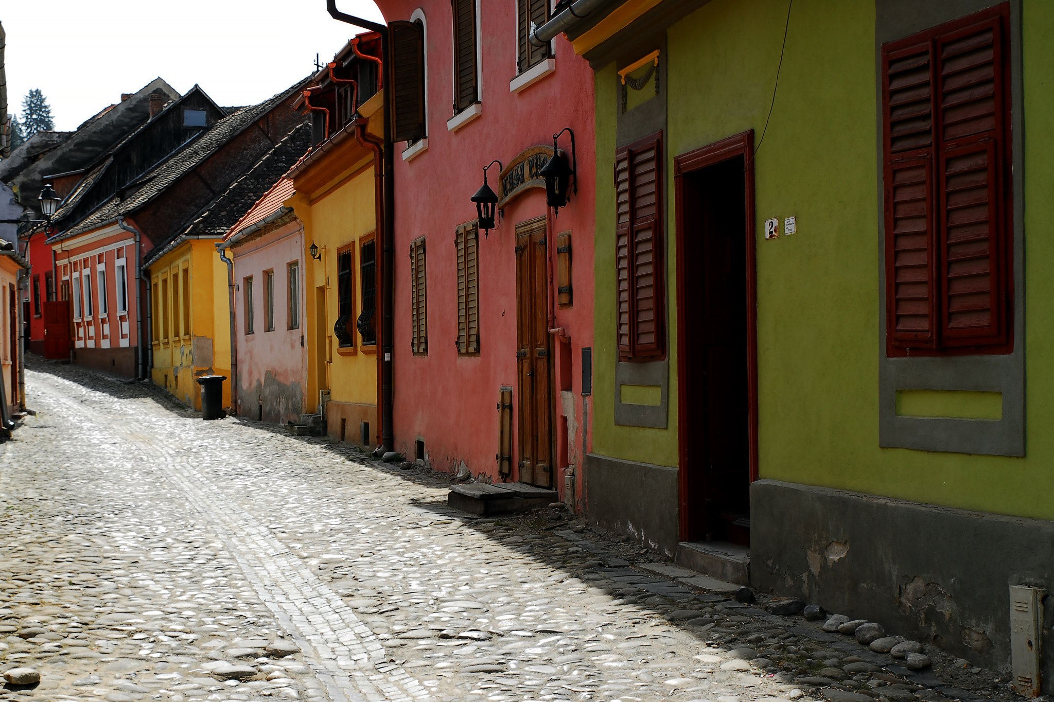 Nikon D200 sample photo. Sighisoara street photography