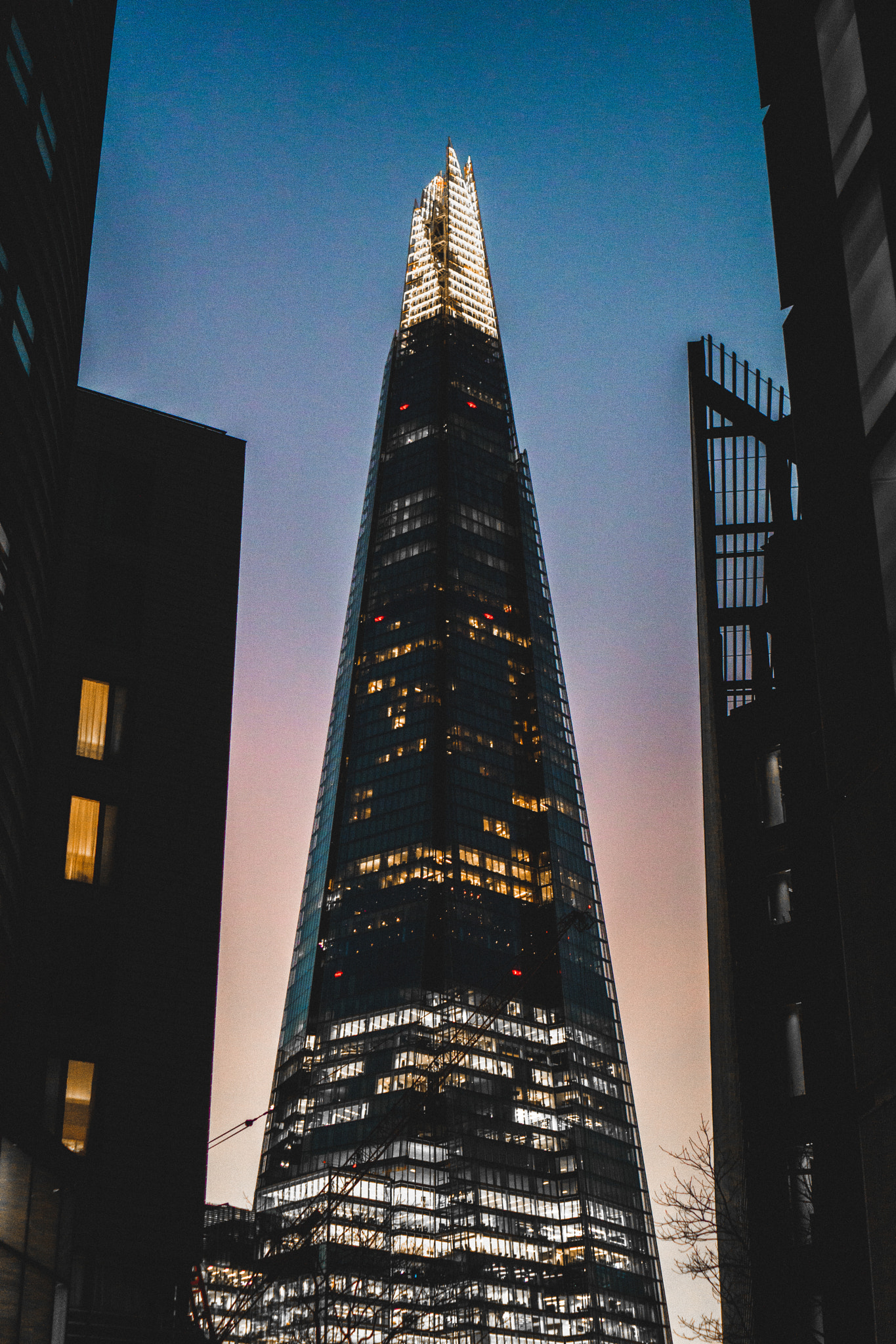 Sony E 35mm F1.8 OSS sample photo. Shard photography