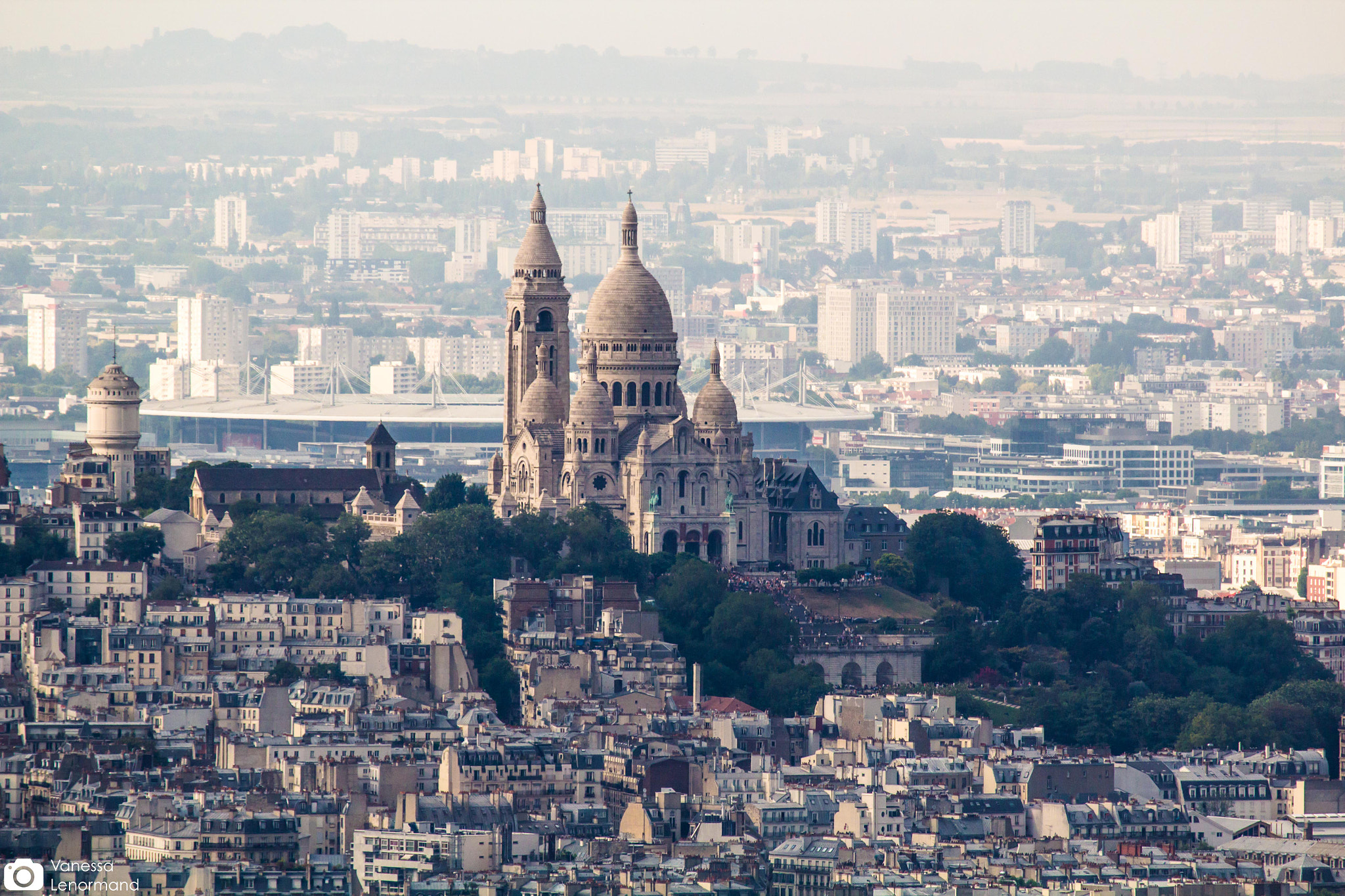 Canon EF 100-400mm F4.5-5.6L IS USM sample photo. La basilique du sacré cœur de montmartre photography