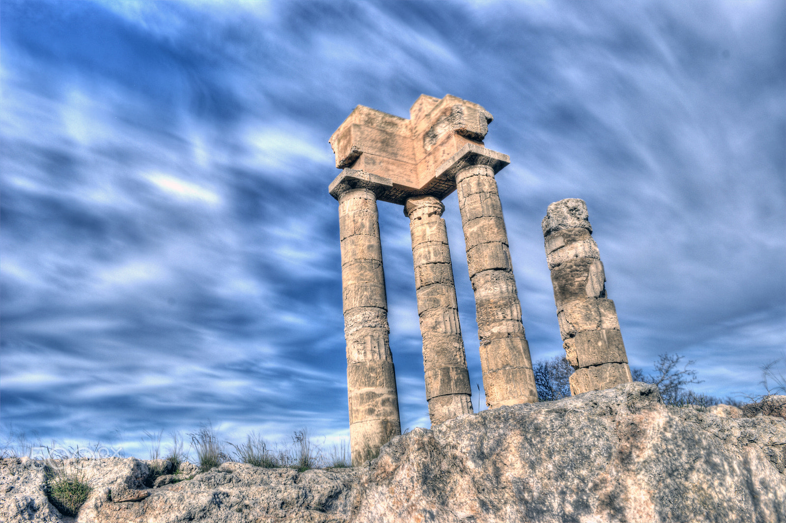 Nikon D60 sample photo. Apollo's temple photography