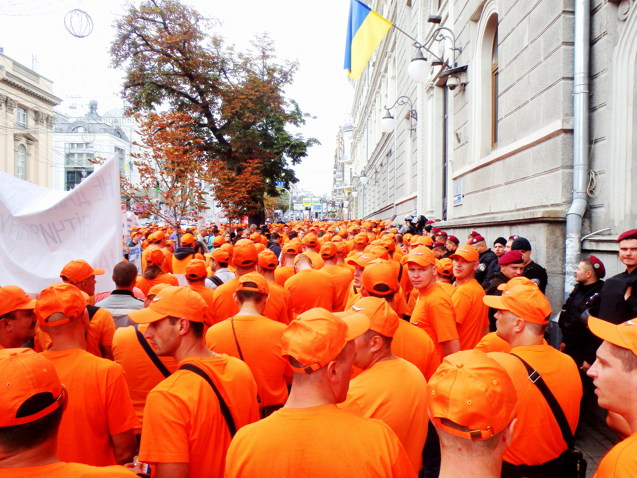 Olympus TG-830 sample photo. Orange life of kyiv photography