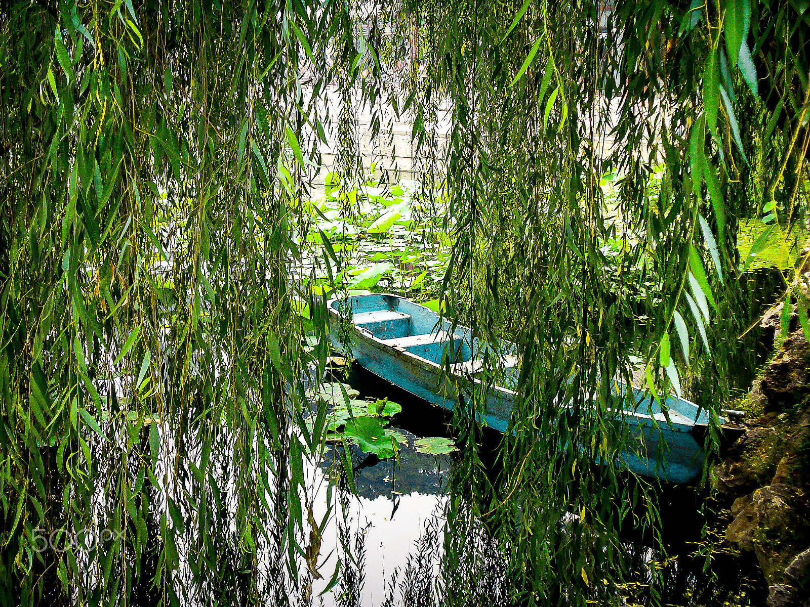 Panasonic DMC-LZ3 sample photo. China boat photography