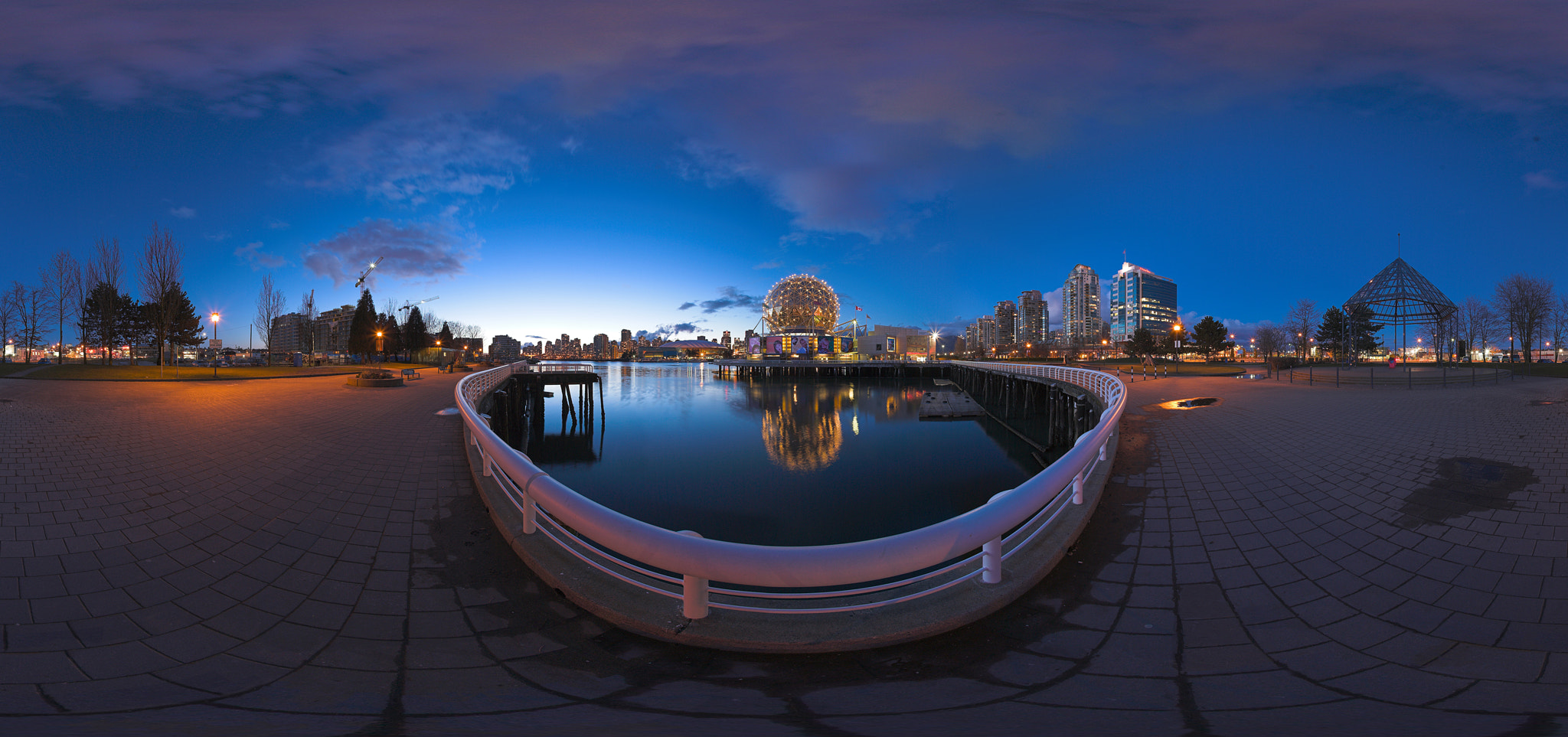 False Creek at Dusk