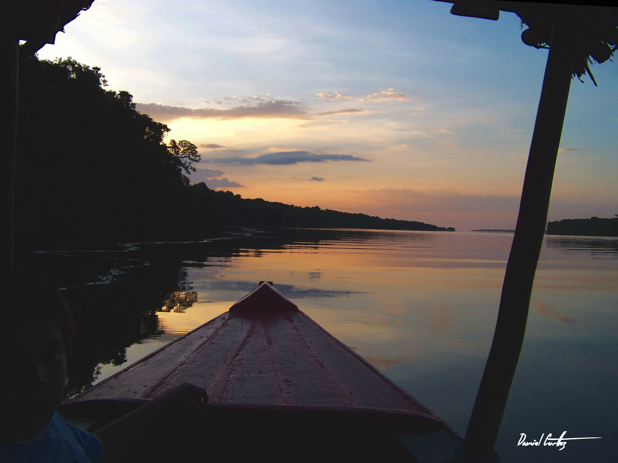 Kodak EASYSHARE Z8612 IS DIGITAL CAMERA sample photo. Our canoe, our house photography