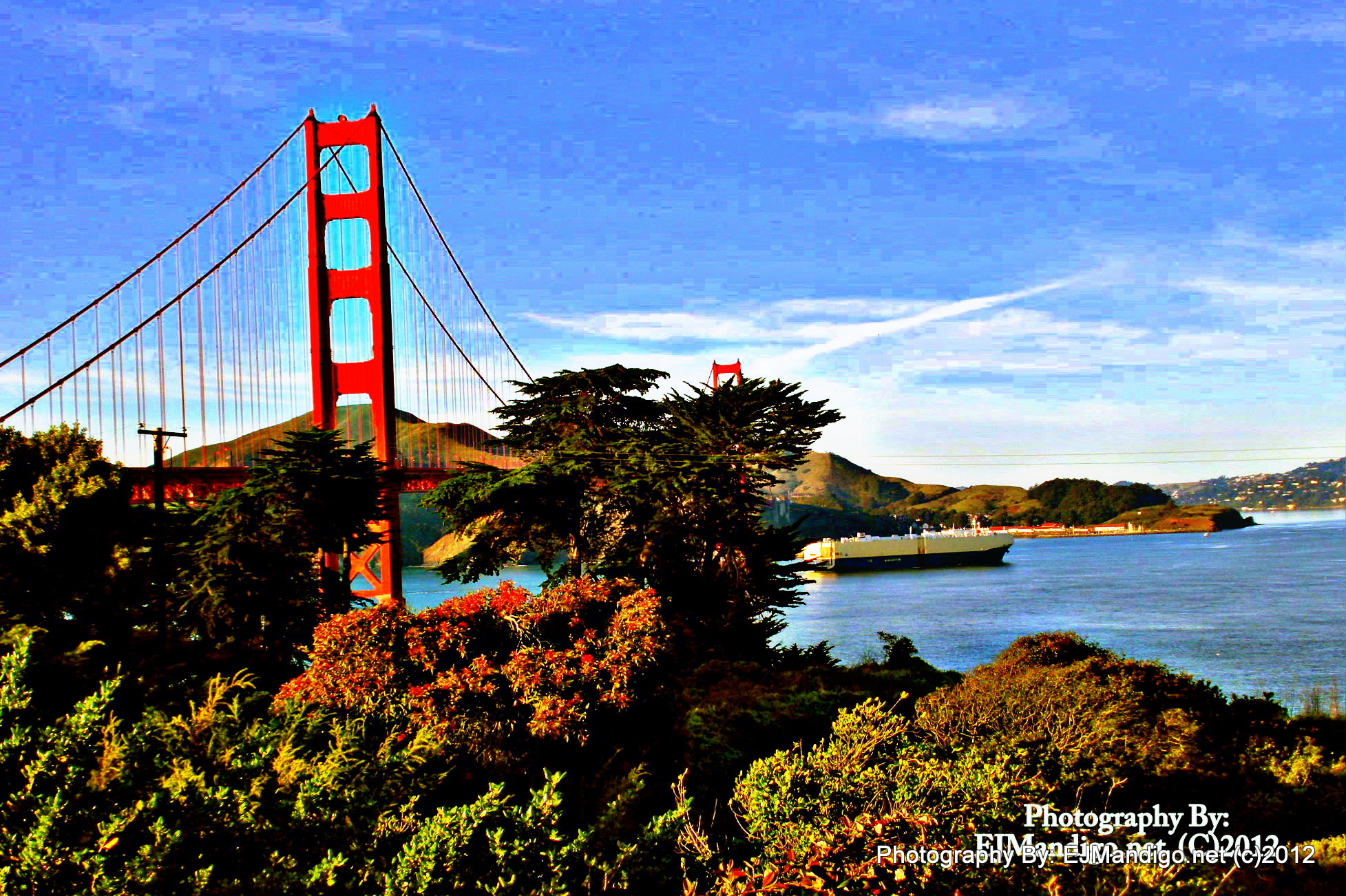 Nikon Coolpix S550 sample photo. Golden gate bridge  photography