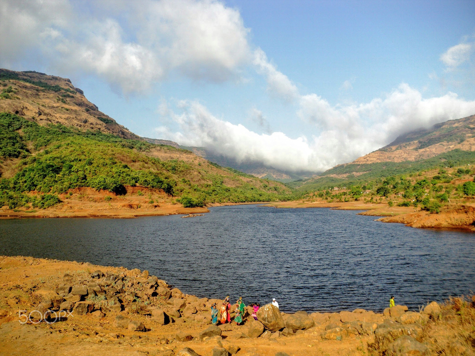 Sony DSC-S2100 sample photo. Jaambhali dam backwaters @ jaambhali village. photography