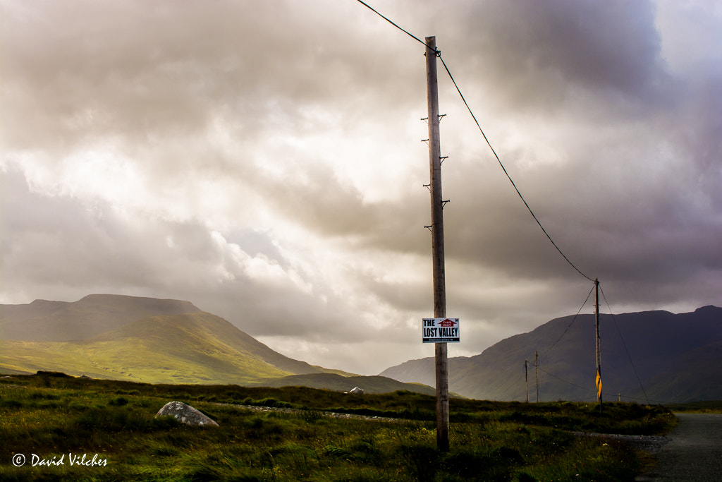 Nikon D7100 + AF-S DX Zoom-Nikkor 18-55mm f/3.5-5.6G ED sample photo. The lost valley ireland photography