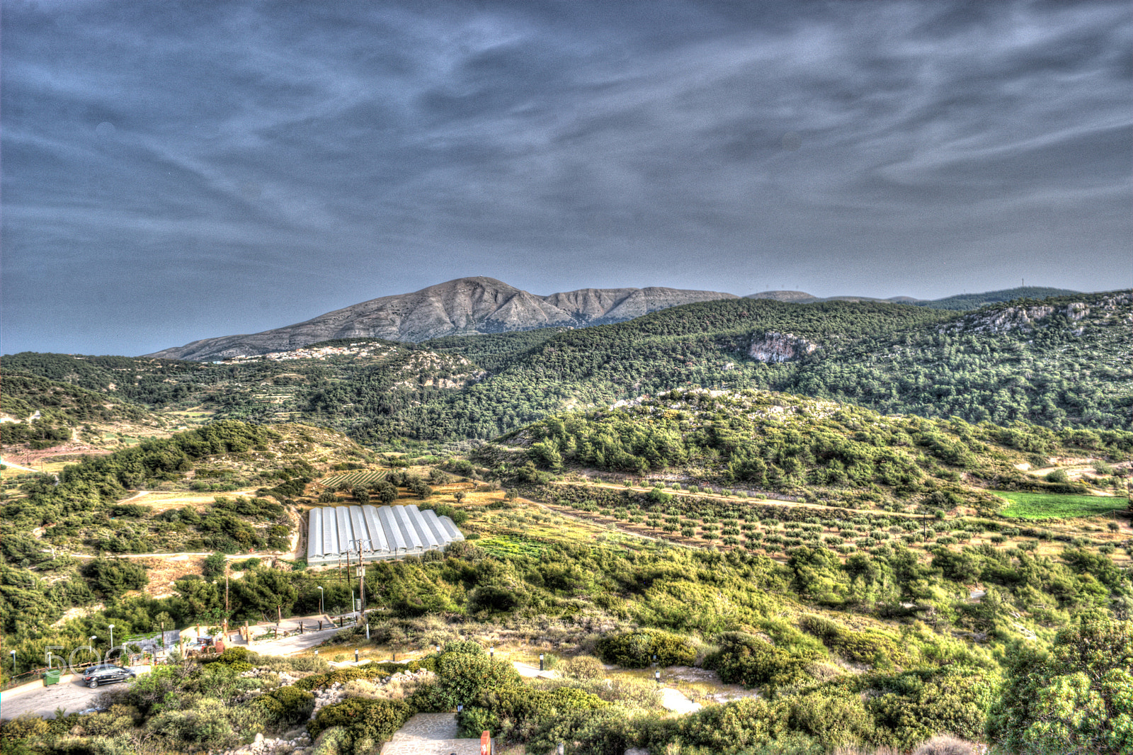Nikon D60 sample photo. The aw of a mountain photography