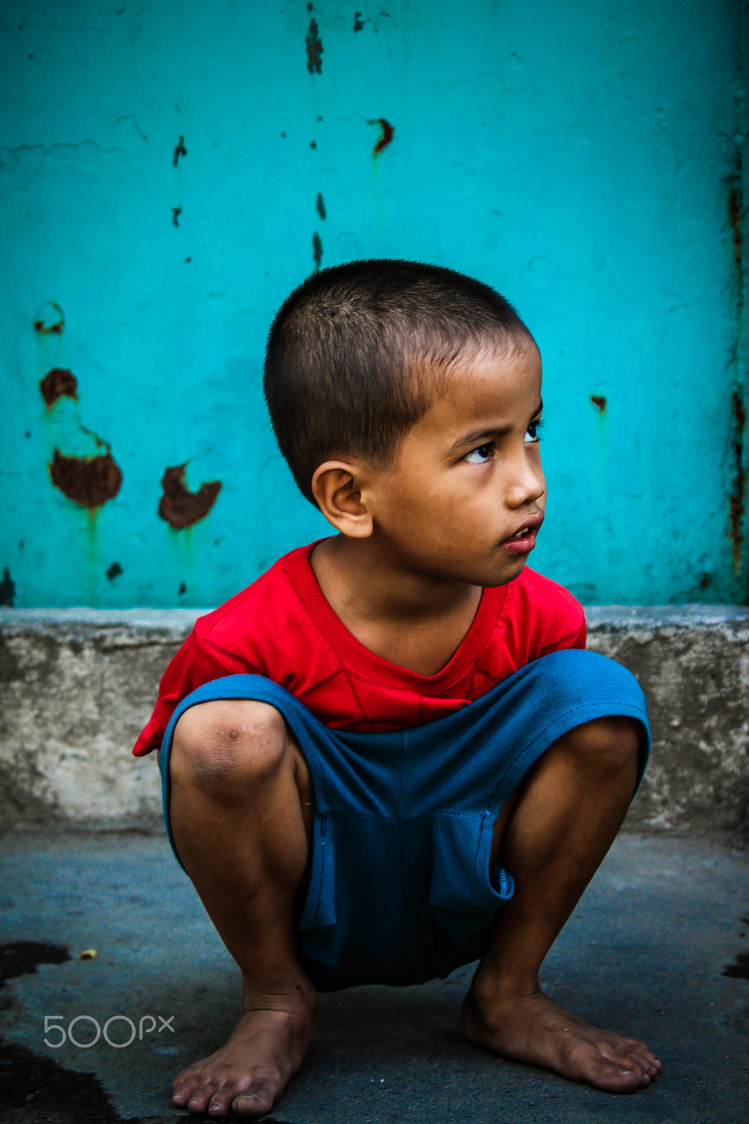 Canon EF 28-105mm f/3.5-4.5 USM sample photo. Barrio boy photography