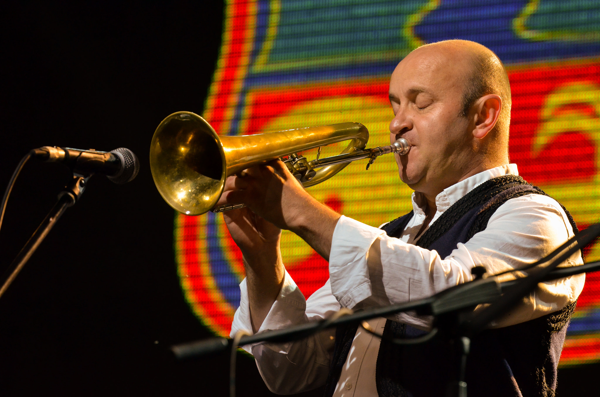 Nikon AF-S Nikkor 70-200mm F2.8G ED VR II sample photo. Bokan stankovic, trumpet photography