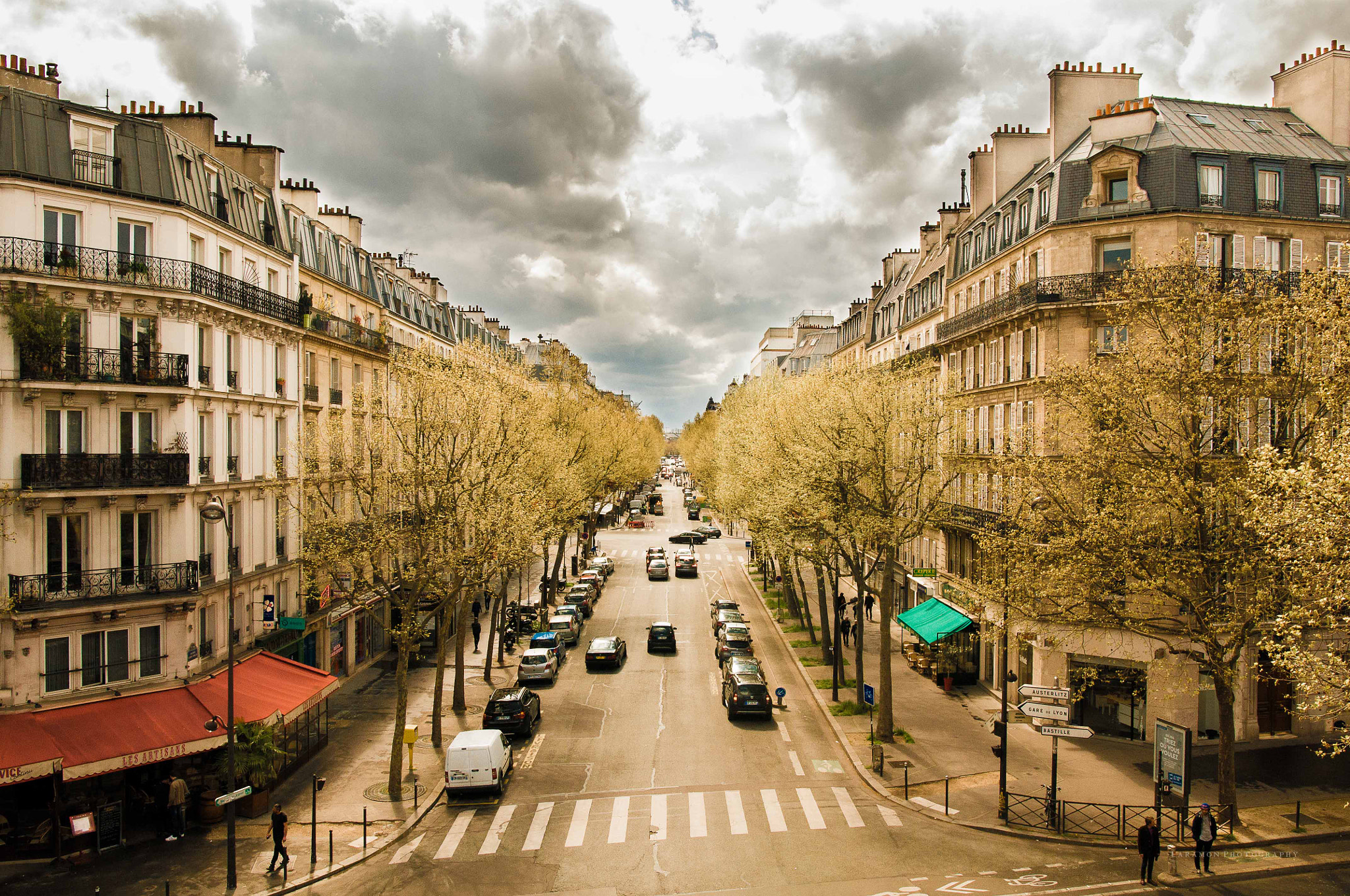 Nikon D300 + Sigma 18-35mm F1.8 DC HSM Art sample photo. Surplombant l'avenue ledru-rollin... photography