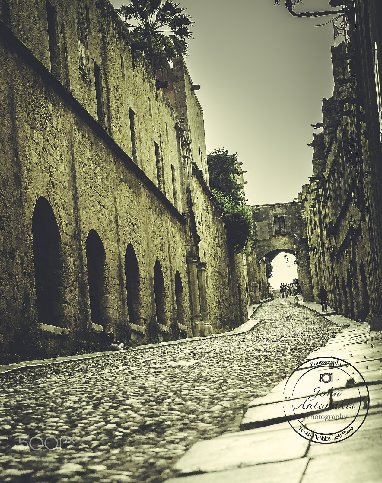 Nikon AF-S Nikkor 28-70mm F2.8 ED-IF sample photo. Old town rhodes photography