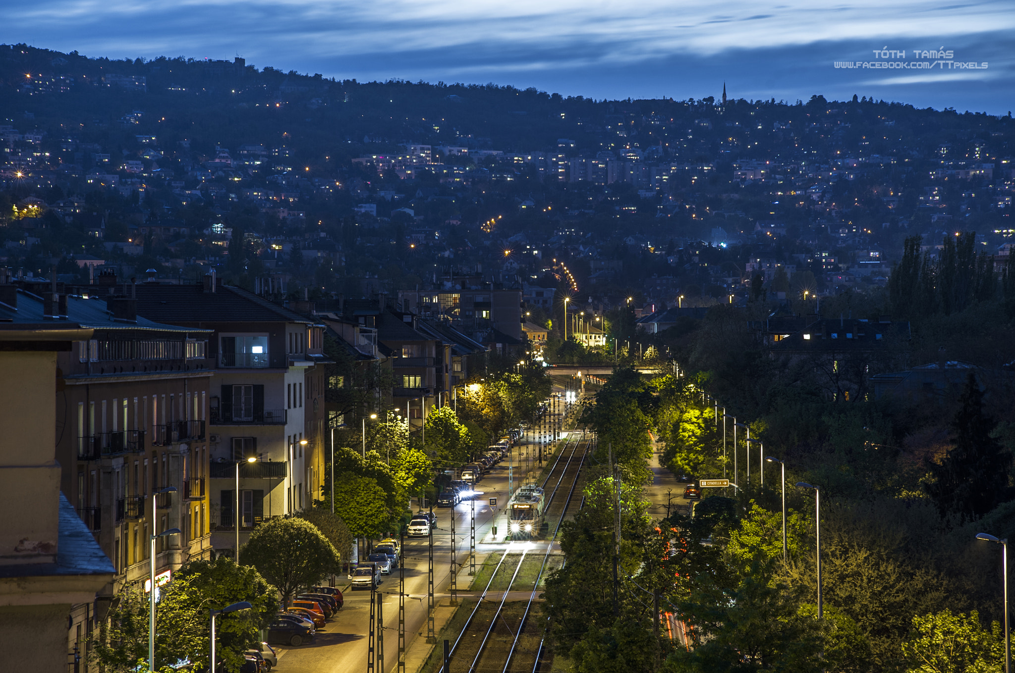 Sigma 70-300mm F4-5.6 APO DG Macro sample photo. Alone in the.. blue hour photography