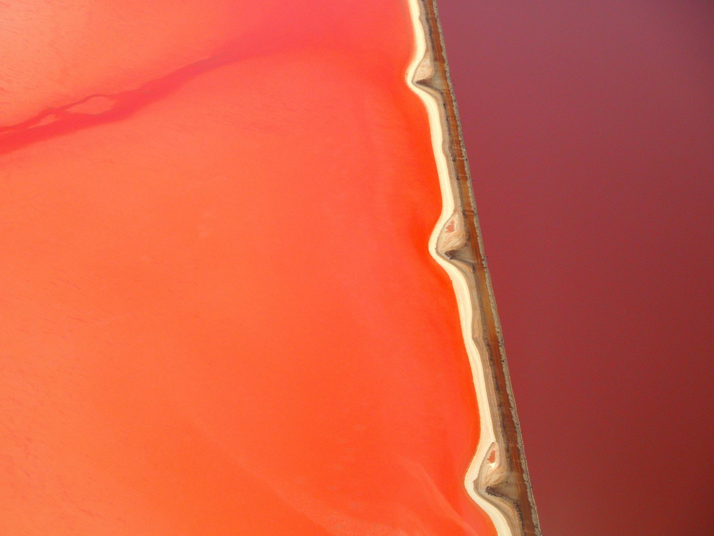 Sigma 17-70mm F2.8-4 DC Macro OS HSM sample photo. A different look at pink lake in the northwest of australia photography