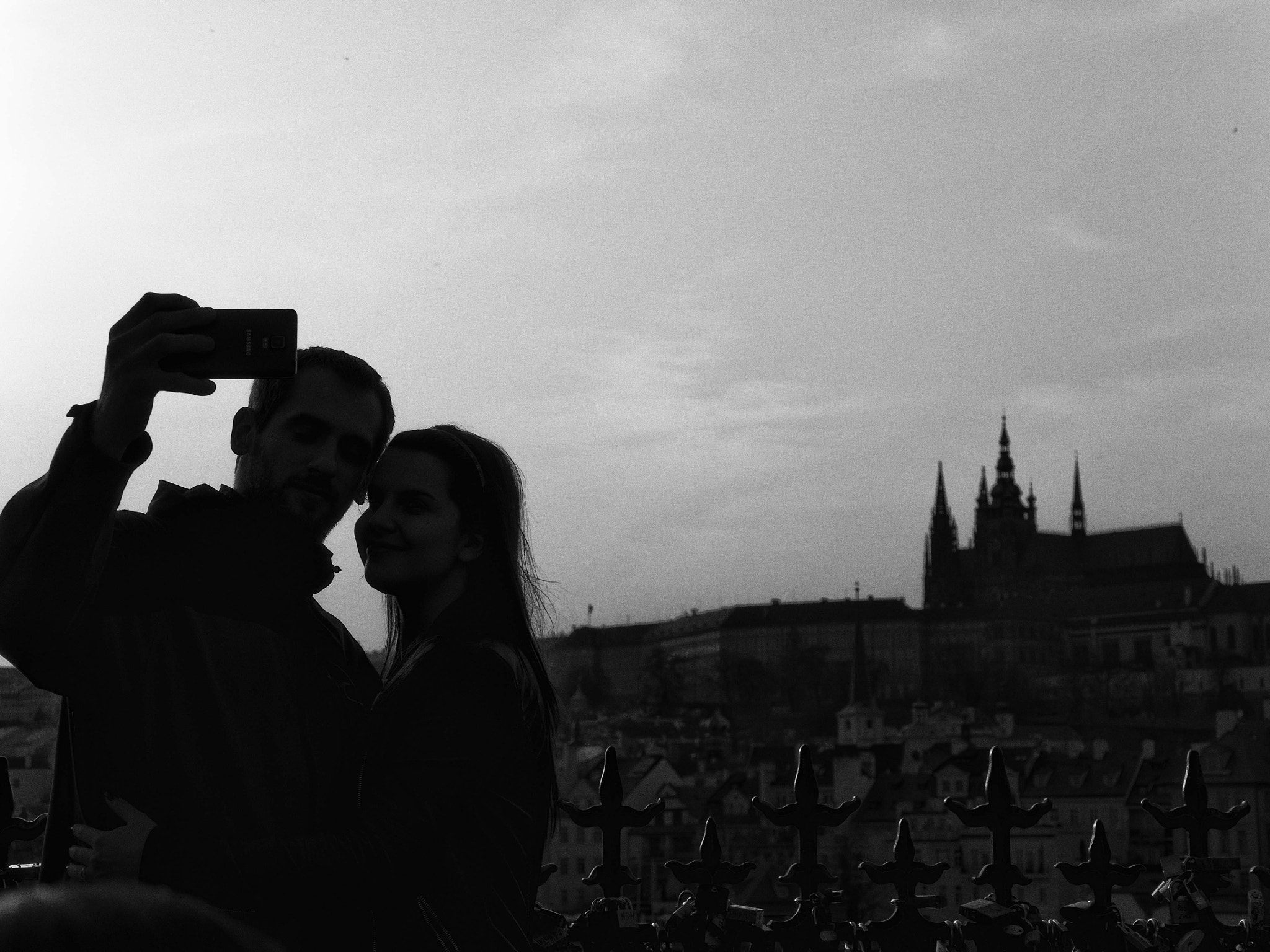 Ricoh GXR A16 sample photo. Selfie puente de carlos photography