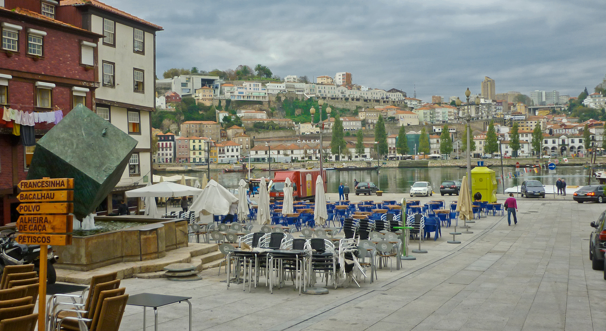 Panasonic DMC-FS62 sample photo. Porto historical center photography