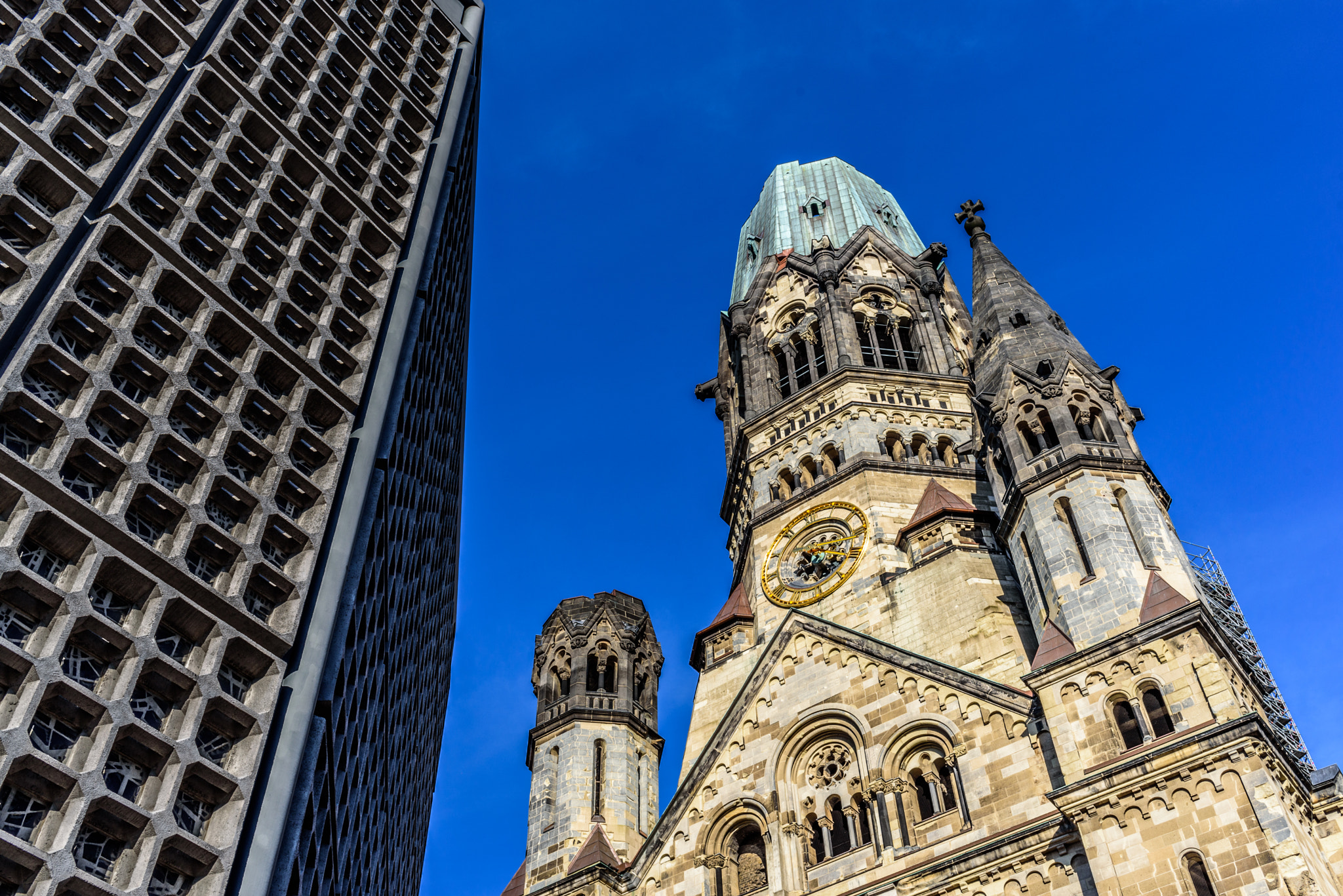 Nikon D750 + AF-S Nikkor 35mm f/1.8G sample photo. Kaiser-wilhelm-gedächtniskirche photography