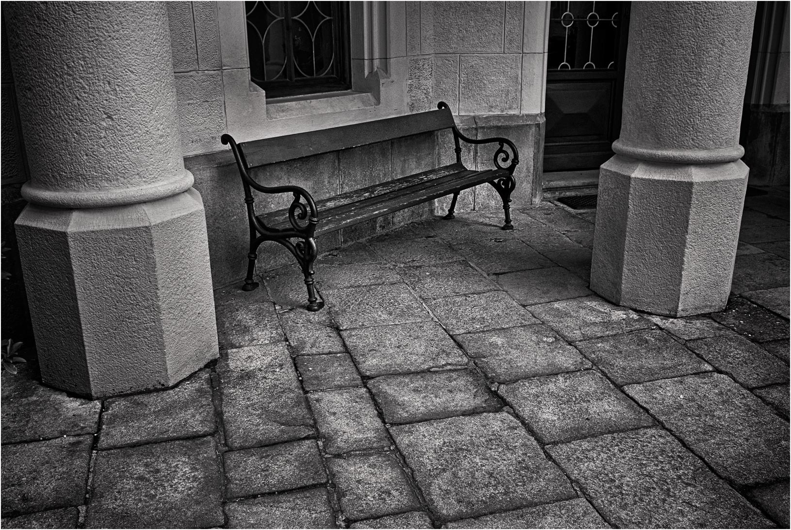 Nikon D200 sample photo. Benches (series). photography