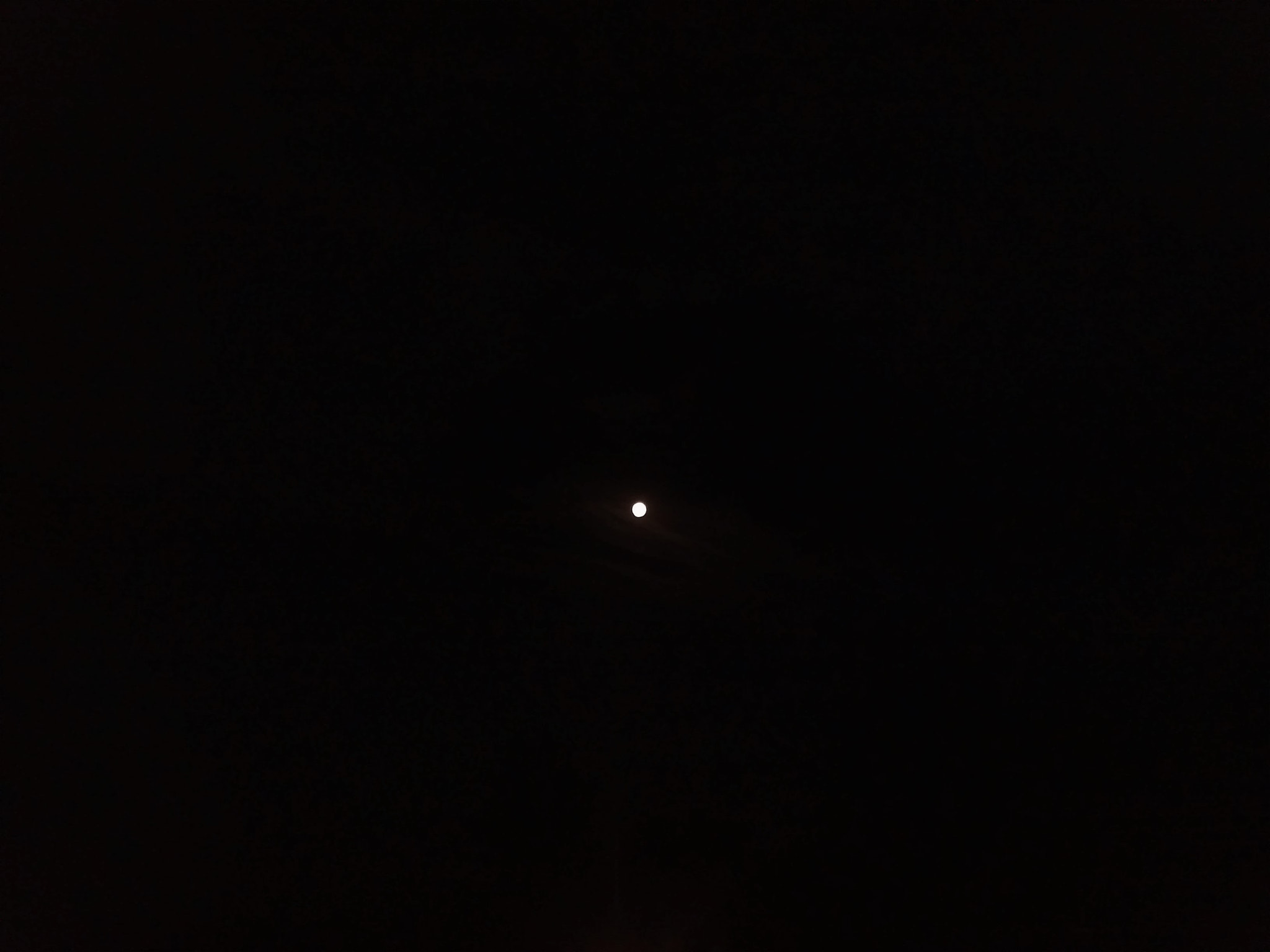 LG Optimus 2X sample photo. The moon night photography