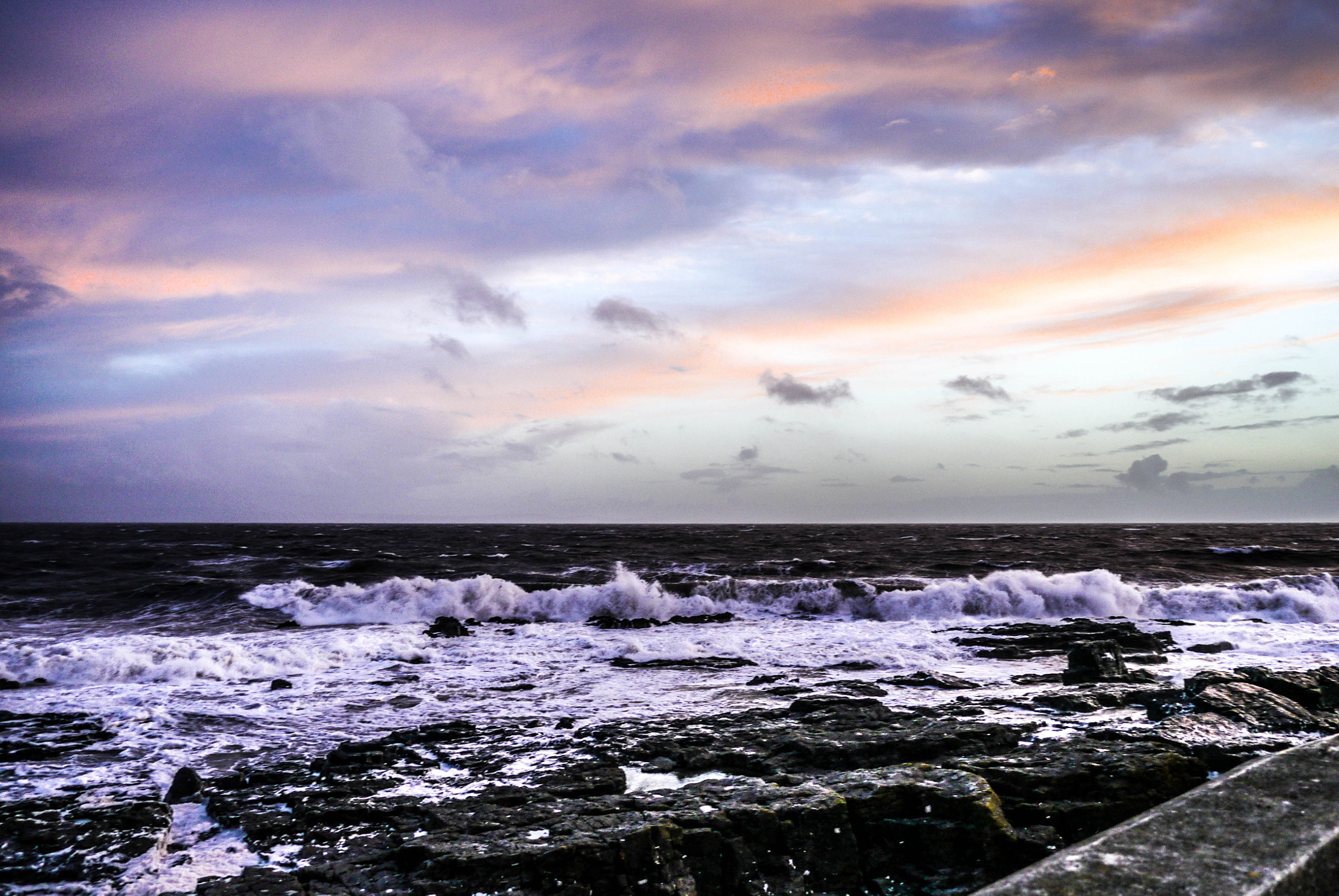 Panasonic Lumix DMC-G5 + Panasonic Lumix G 14mm F2.5 ASPH sample photo. Welsh sunset photography