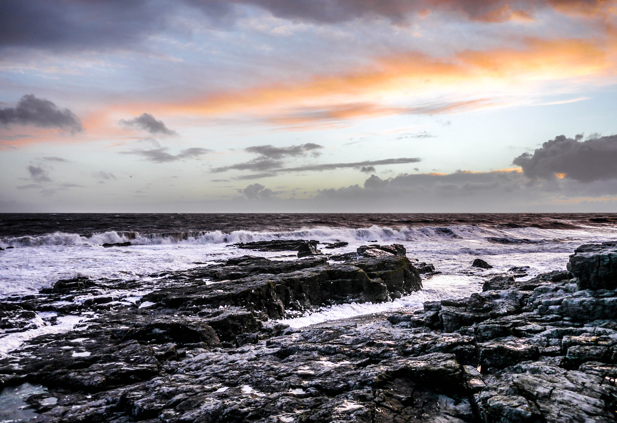 Panasonic Lumix DMC-G5 + Panasonic Lumix G 14mm F2.5 ASPH sample photo. Windy sunset photography