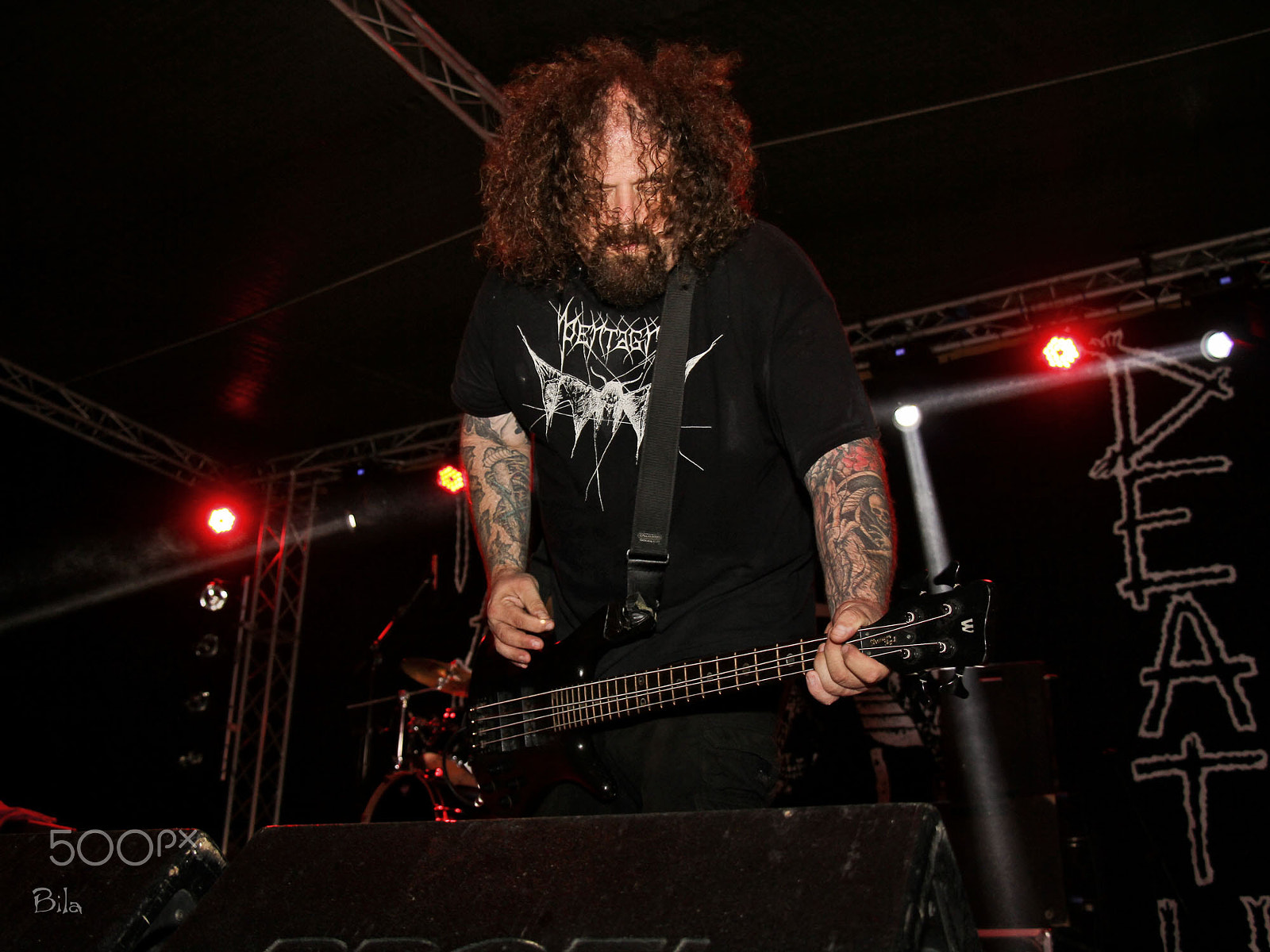 Canon EF-S 18-135mm F3.5-5.6 IS STM sample photo. Napalm death live in pisa photography