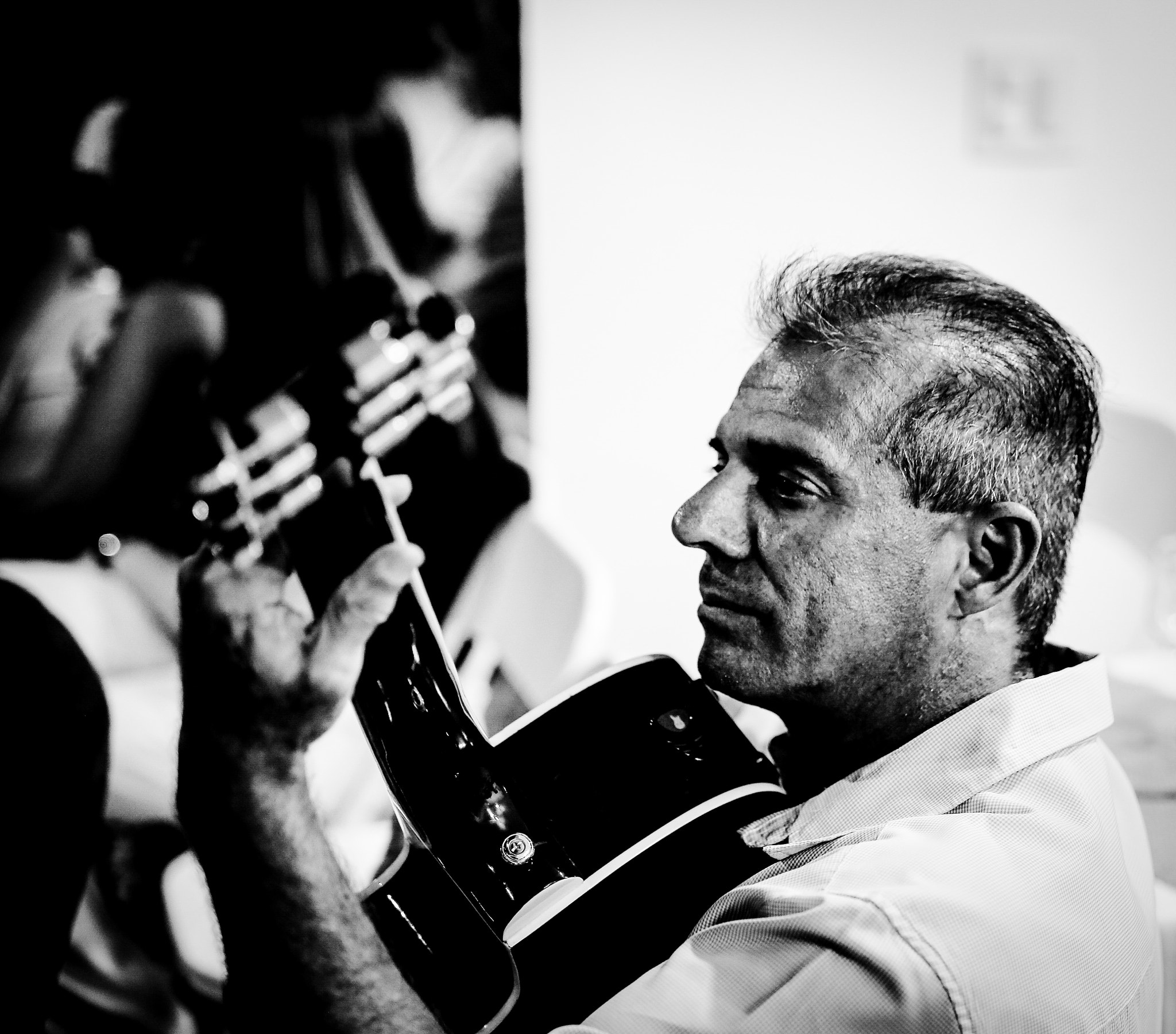 Canon EOS 6D + Canon 24-70mm sample photo. Guitar photography