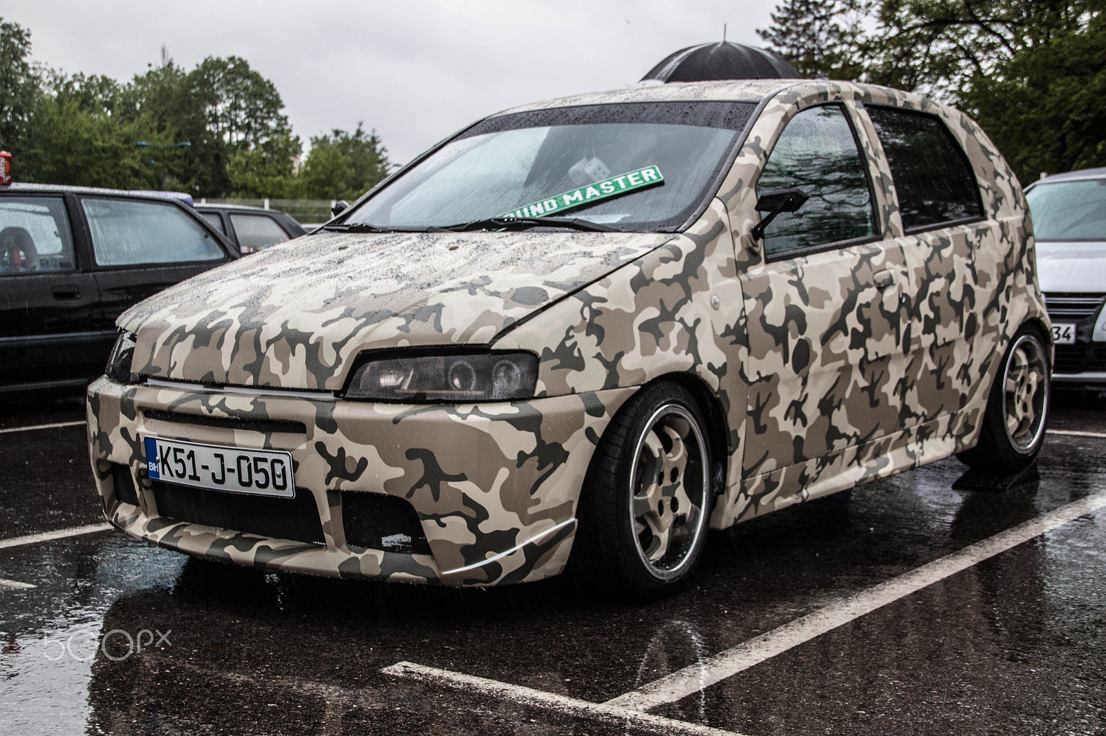 Canon EOS 500D (EOS Rebel T1i / EOS Kiss X3) sample photo. Fiat punto photography