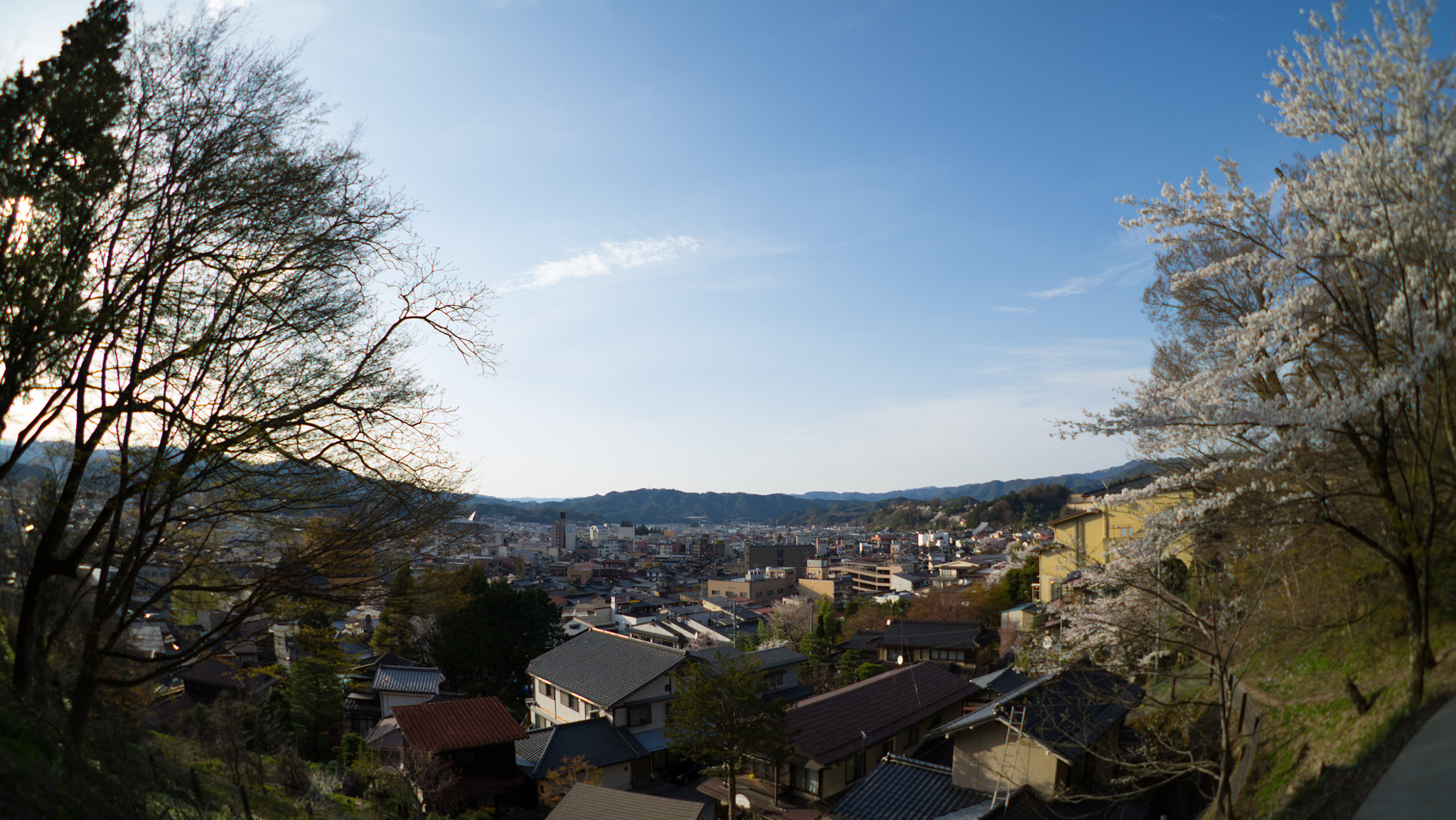 Sony a7 II + FE 16mm F3.5 Fisheye sample photo. Takayama hills 1 photography