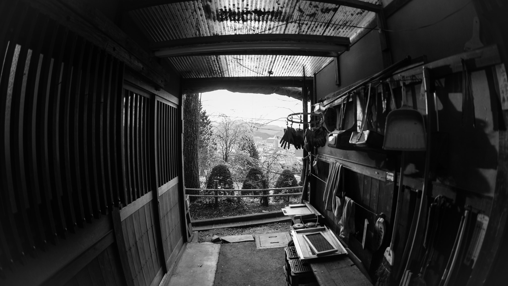 Sony a7 II + FE 16mm F3.5 Fisheye sample photo. Takayama tools 2 photography