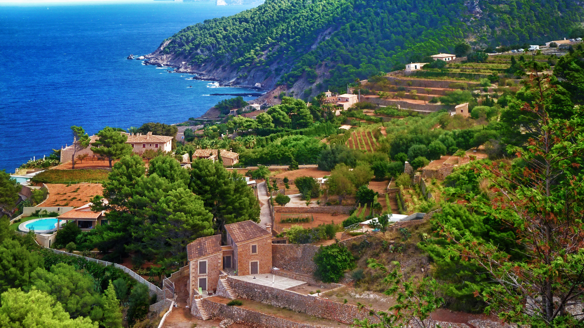 Leica V-Lux 20 sample photo. Mallorca, west coast road to andratx photography