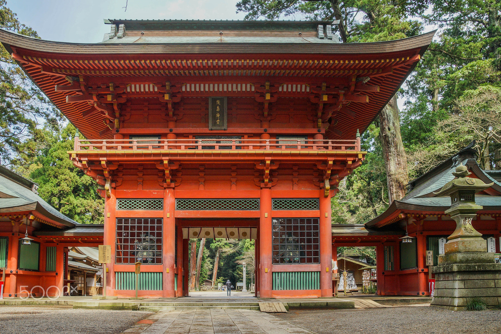 Sony a99 II + Minolta AF 28-70mm F2.8 G sample photo. Main gate of kashima shinto shrine, ibaraki, japan photography