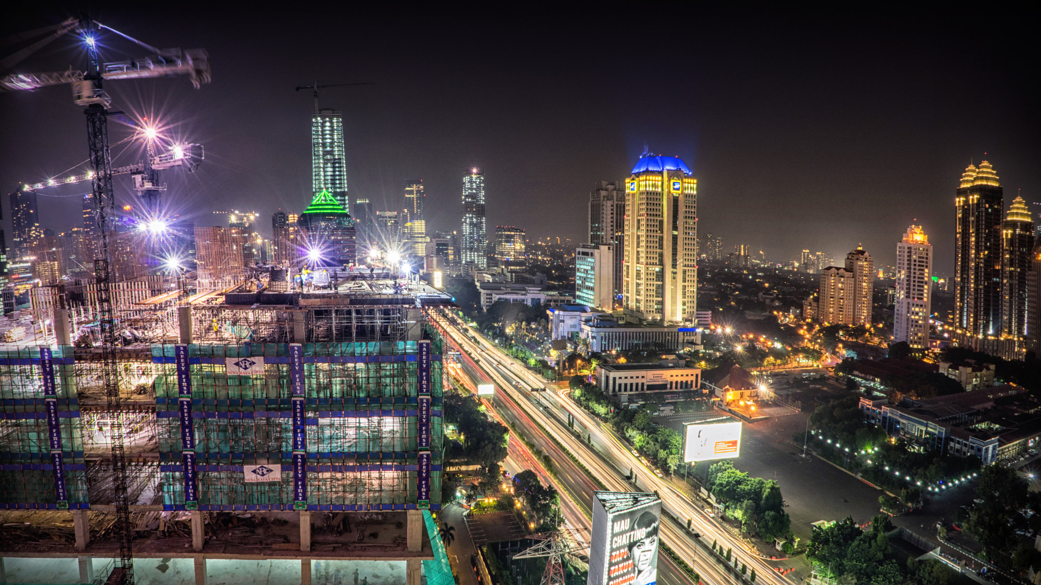 Jakarta At Night