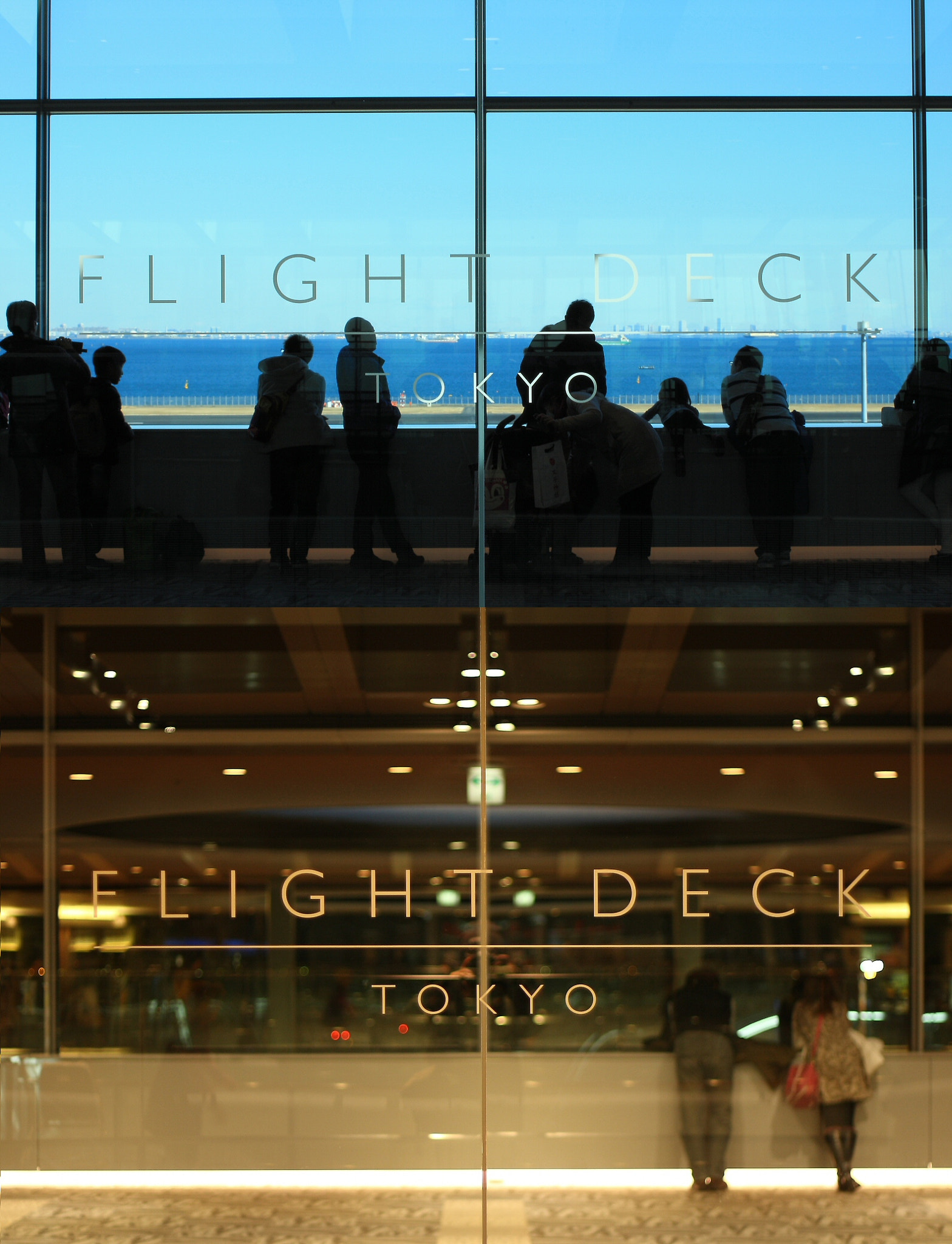 Canon EOS-1D Mark III sample photo. Flight deck tokyo photography