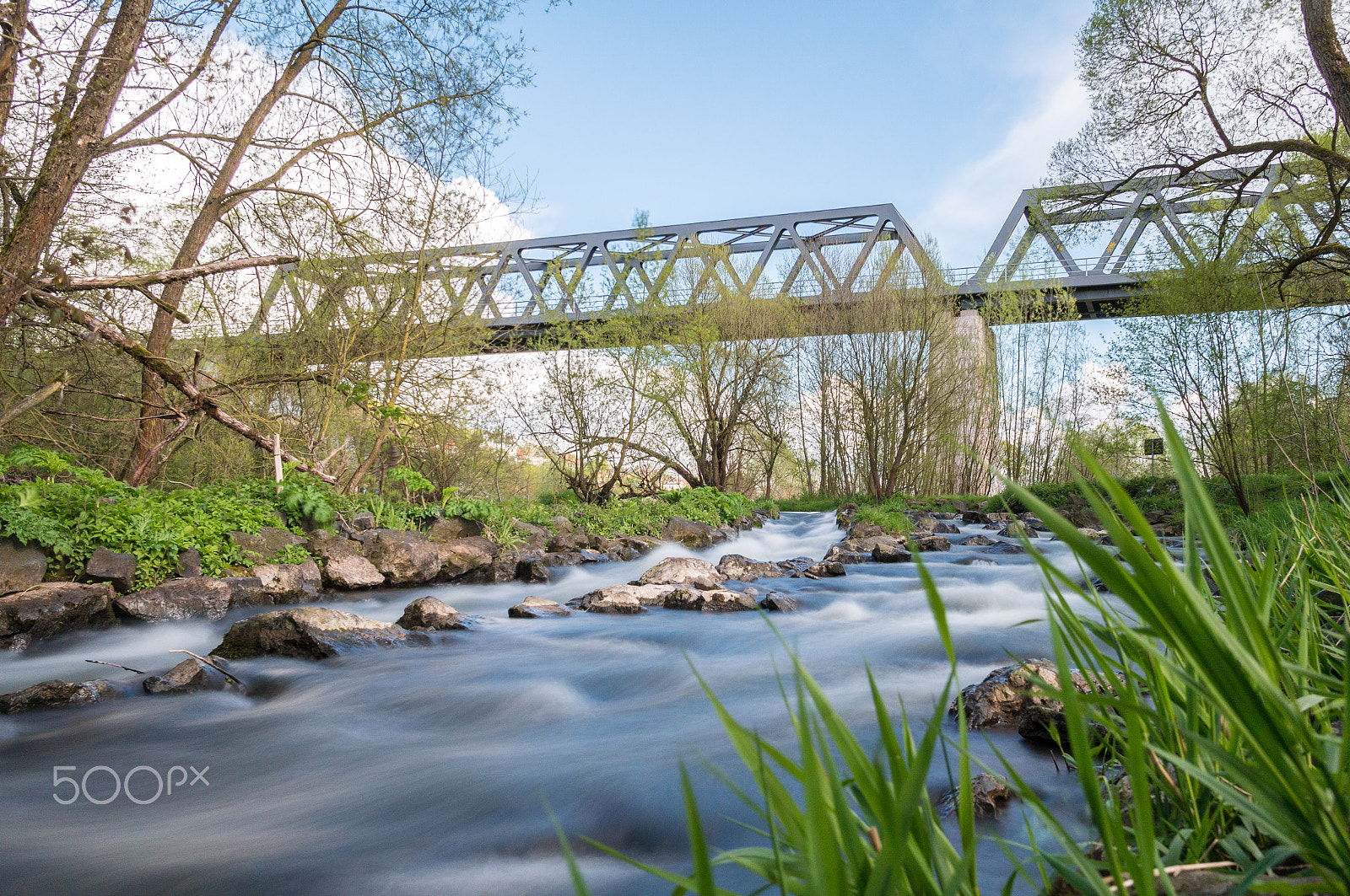 Sony Alpha NEX-3N + Sigma 19mm F2.8 EX DN sample photo. Green grass - longterm exposure photography