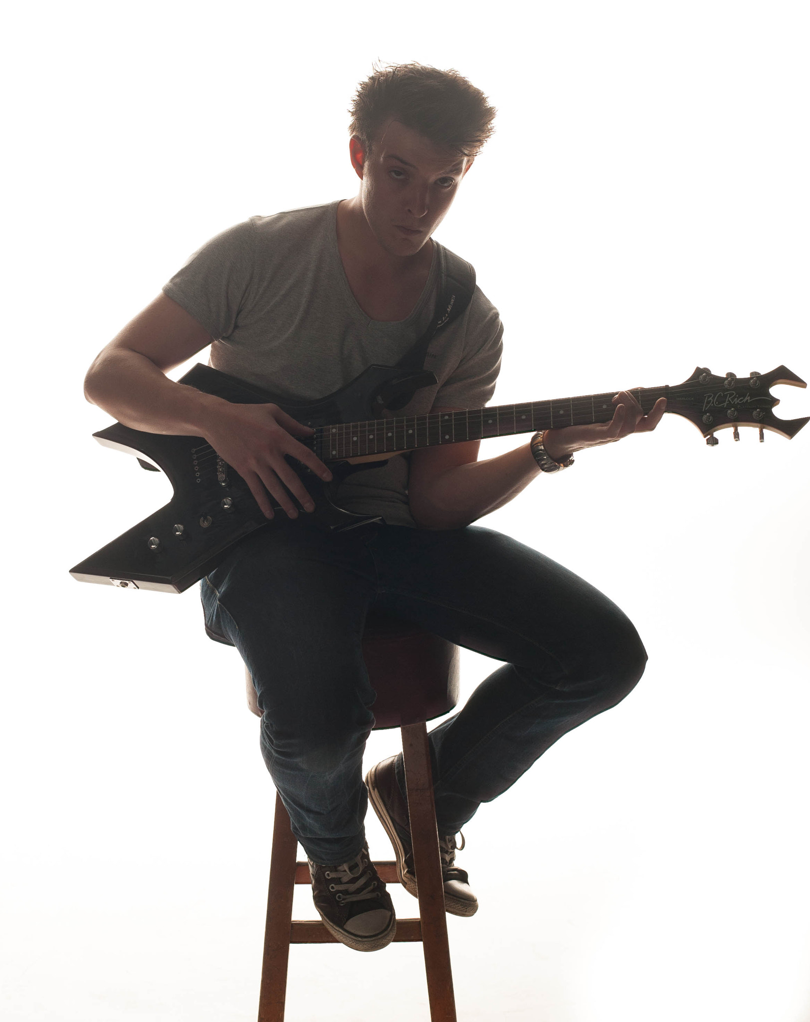 Canon EOS-1D Mark II N sample photo. Backlit in the studio photography