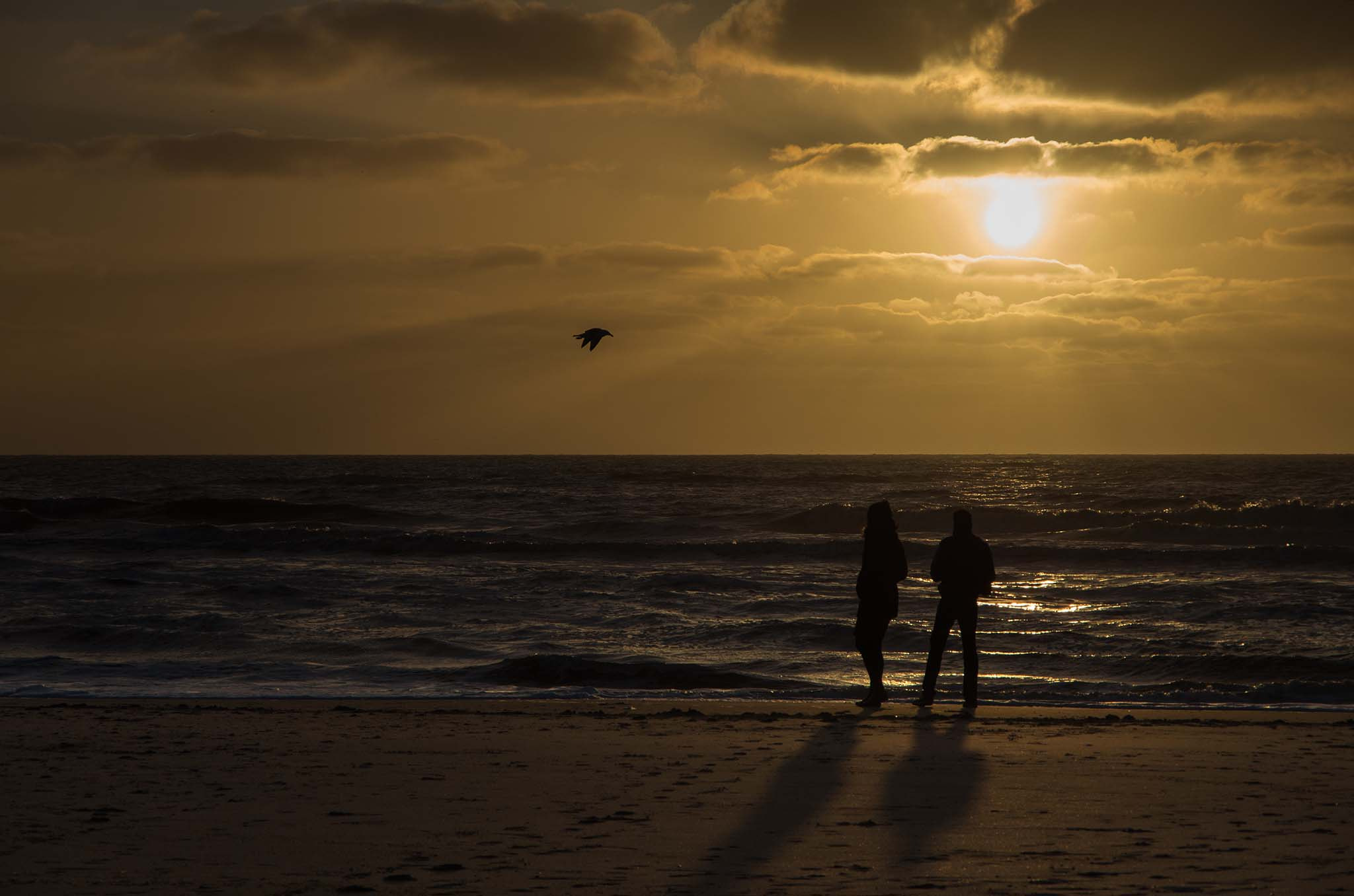 Pentax K-5 IIs sample photo. Sunset in noordwijk en zee photography