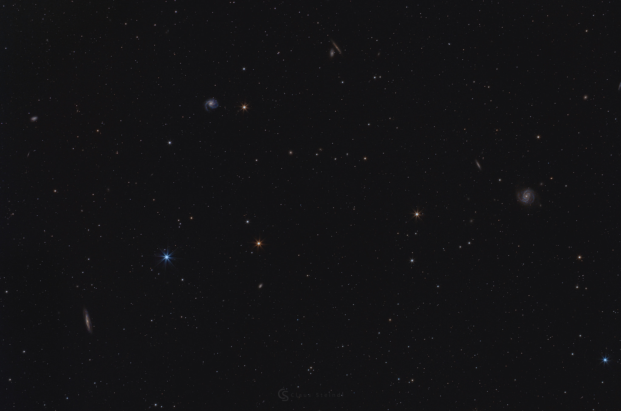 Widefield Coma Berenices galaxies